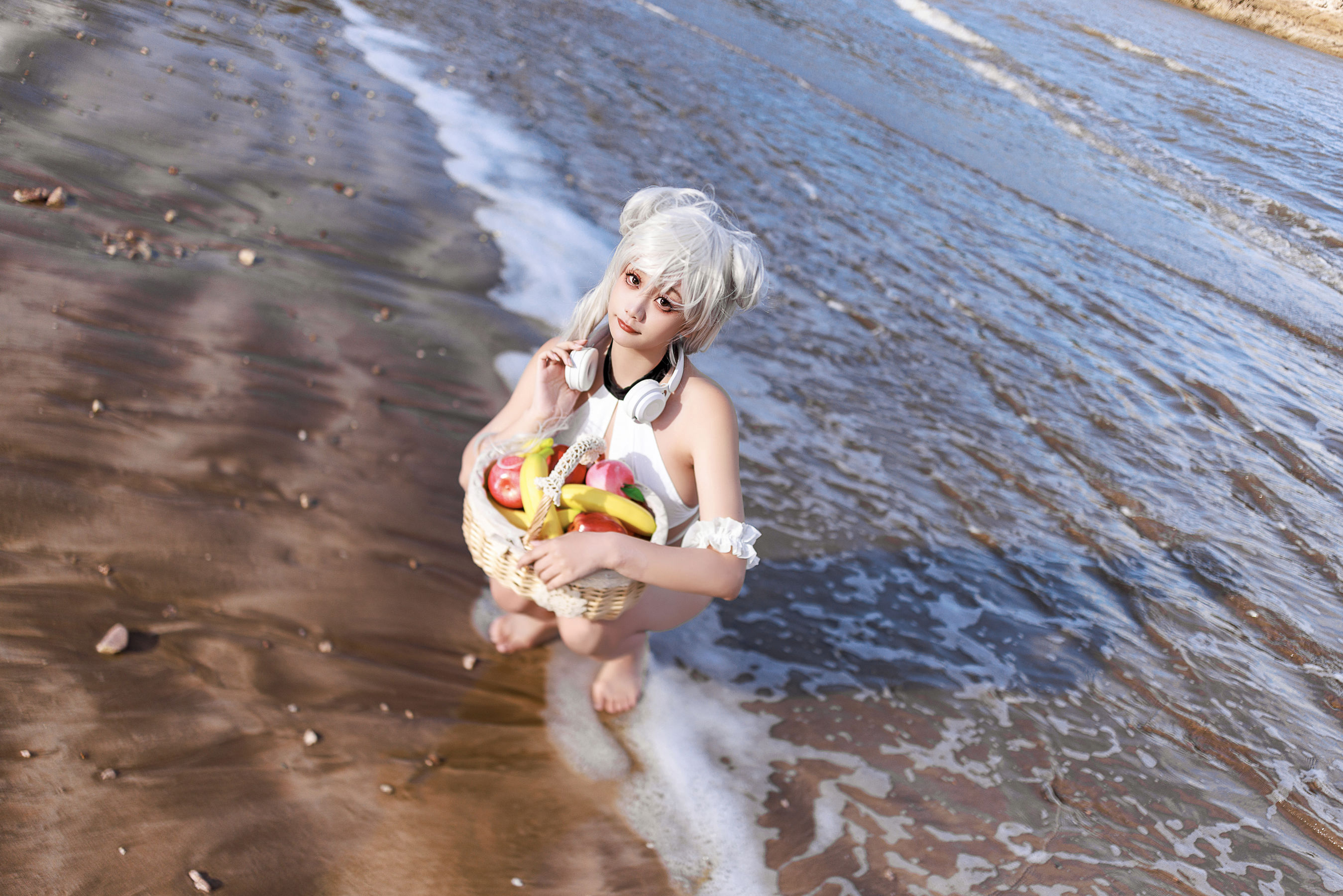 阿雪雪 – 恶毒泳装 [49P]