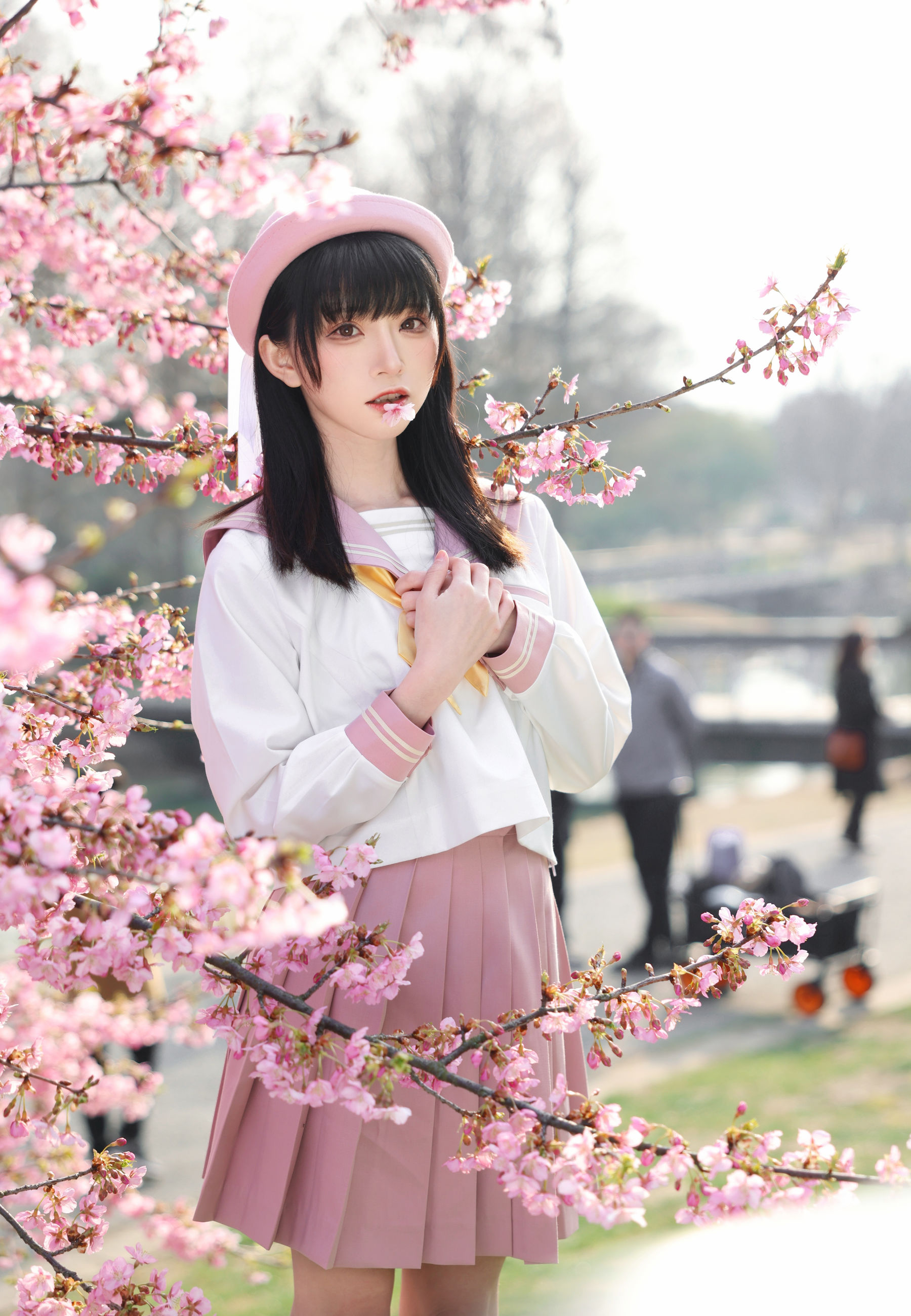 动漫博主Kitaro_绮太郎 – 樱花 [18P]