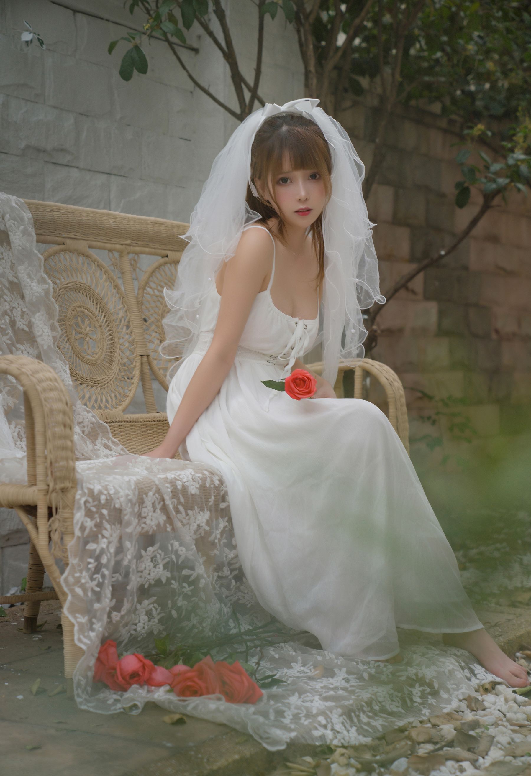 凛子酱 – 婚纱 [9P]