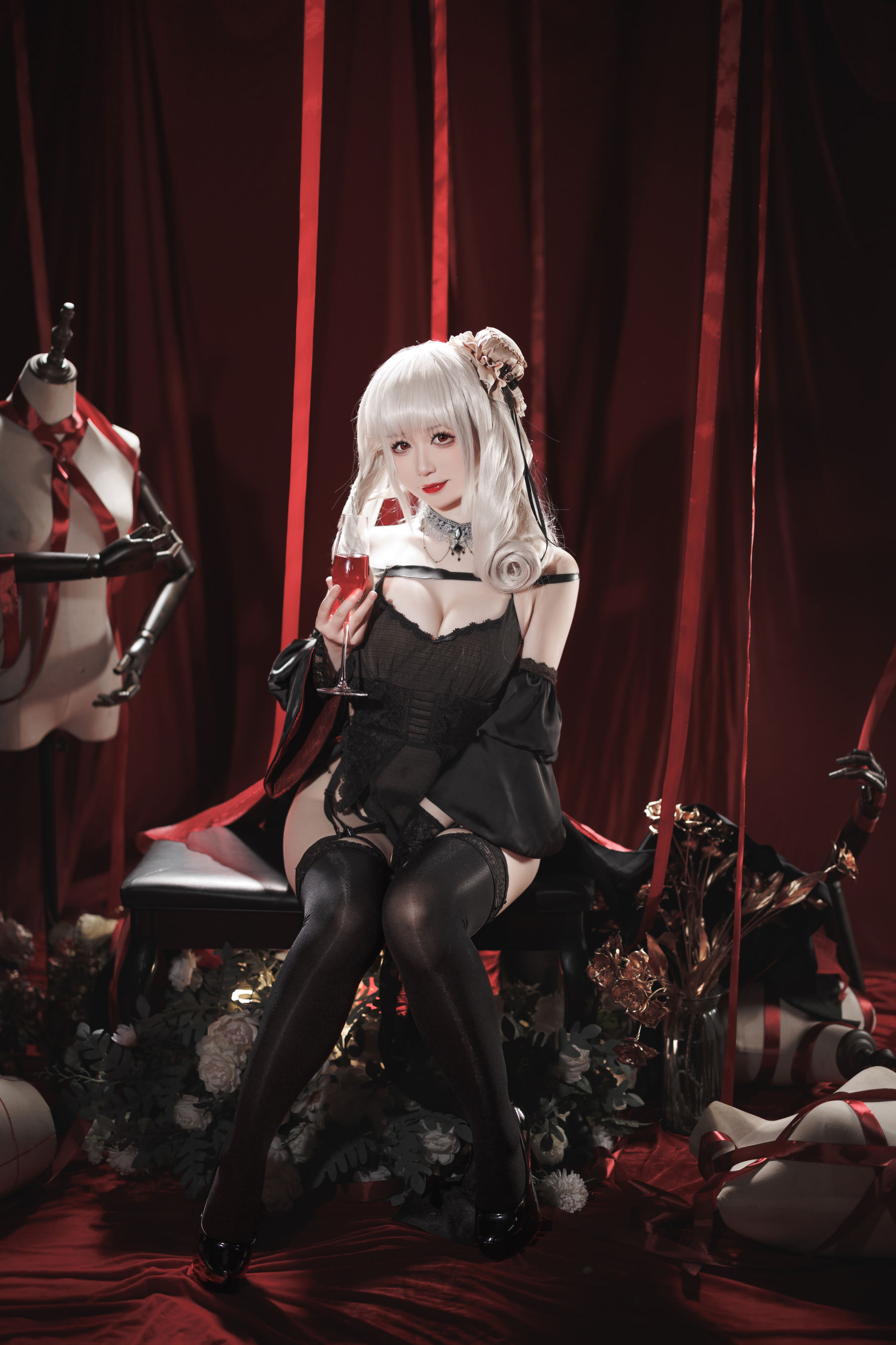 动漫博主樱落酱w – 碧蓝航线 吕佐夫礼服 [30P]