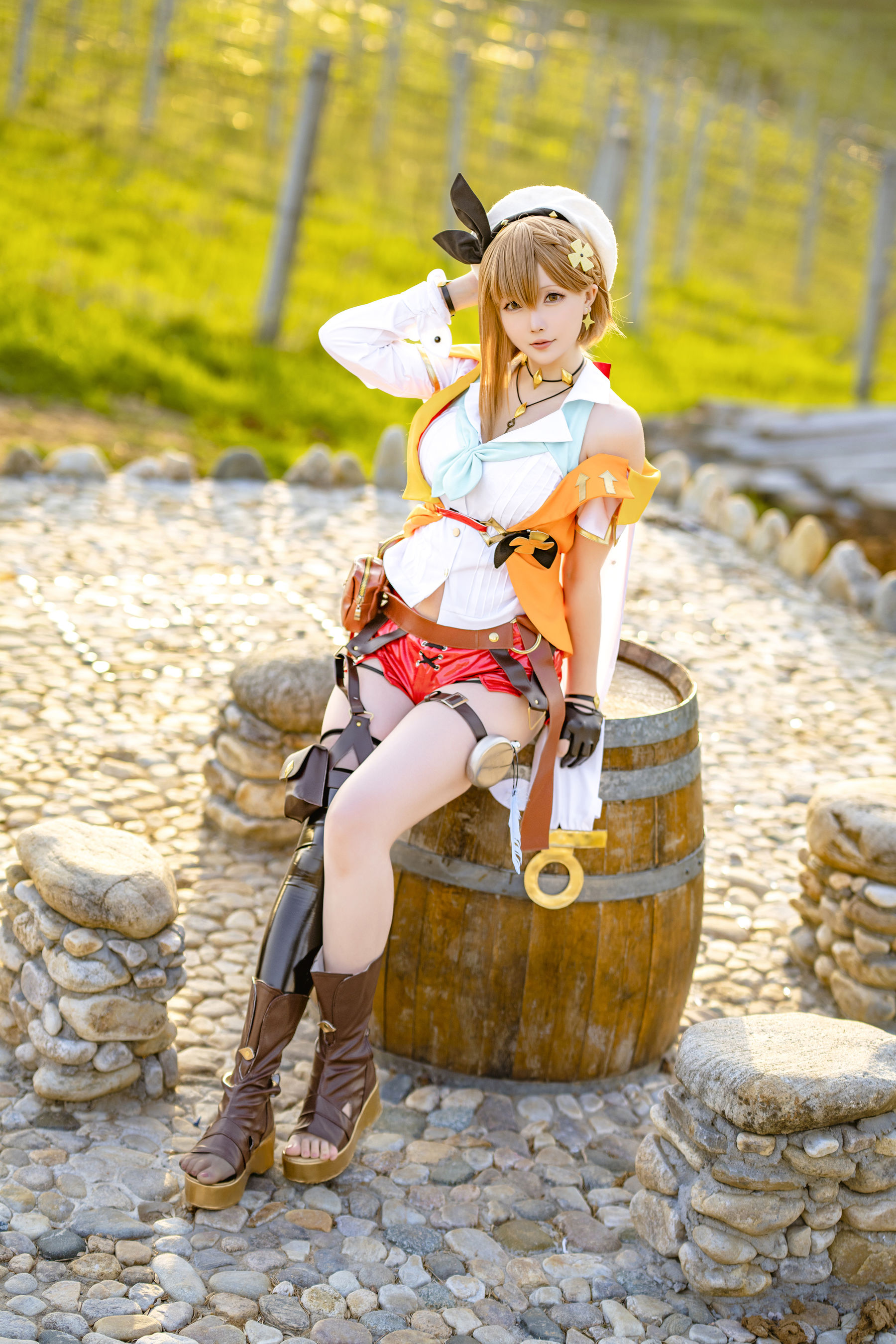 Coser小姐姐星之迟迟 – 莱莎的炼金工坊 [38P]