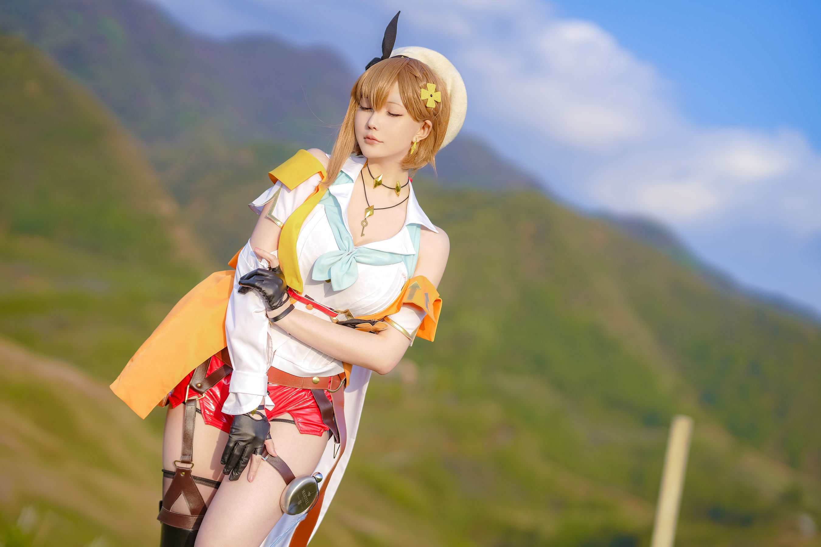 Coser小姐姐星之迟迟 – 莱莎的炼金工坊 [38P]