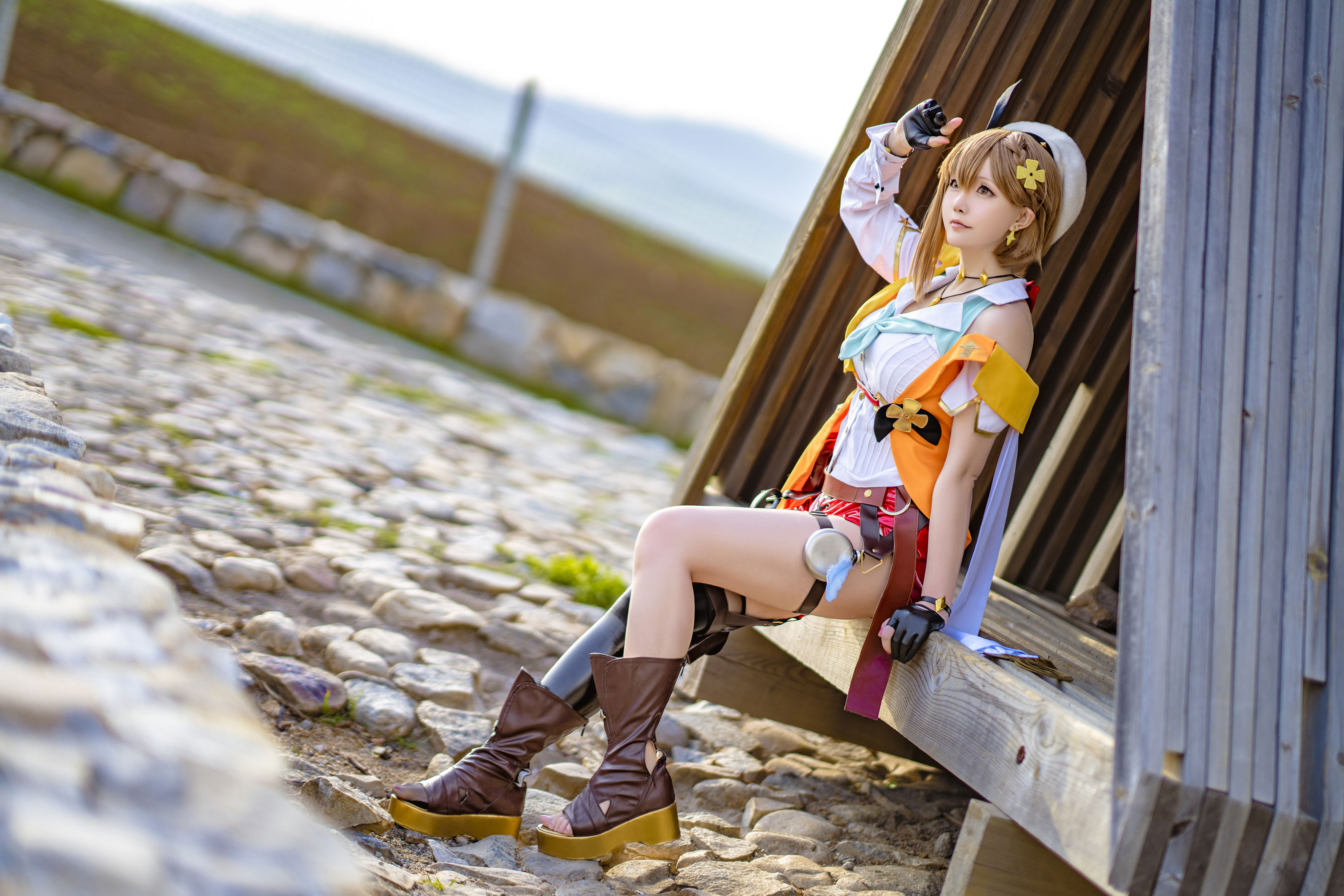 Coser小姐姐星之迟迟 – 莱莎的炼金工坊 [38P]