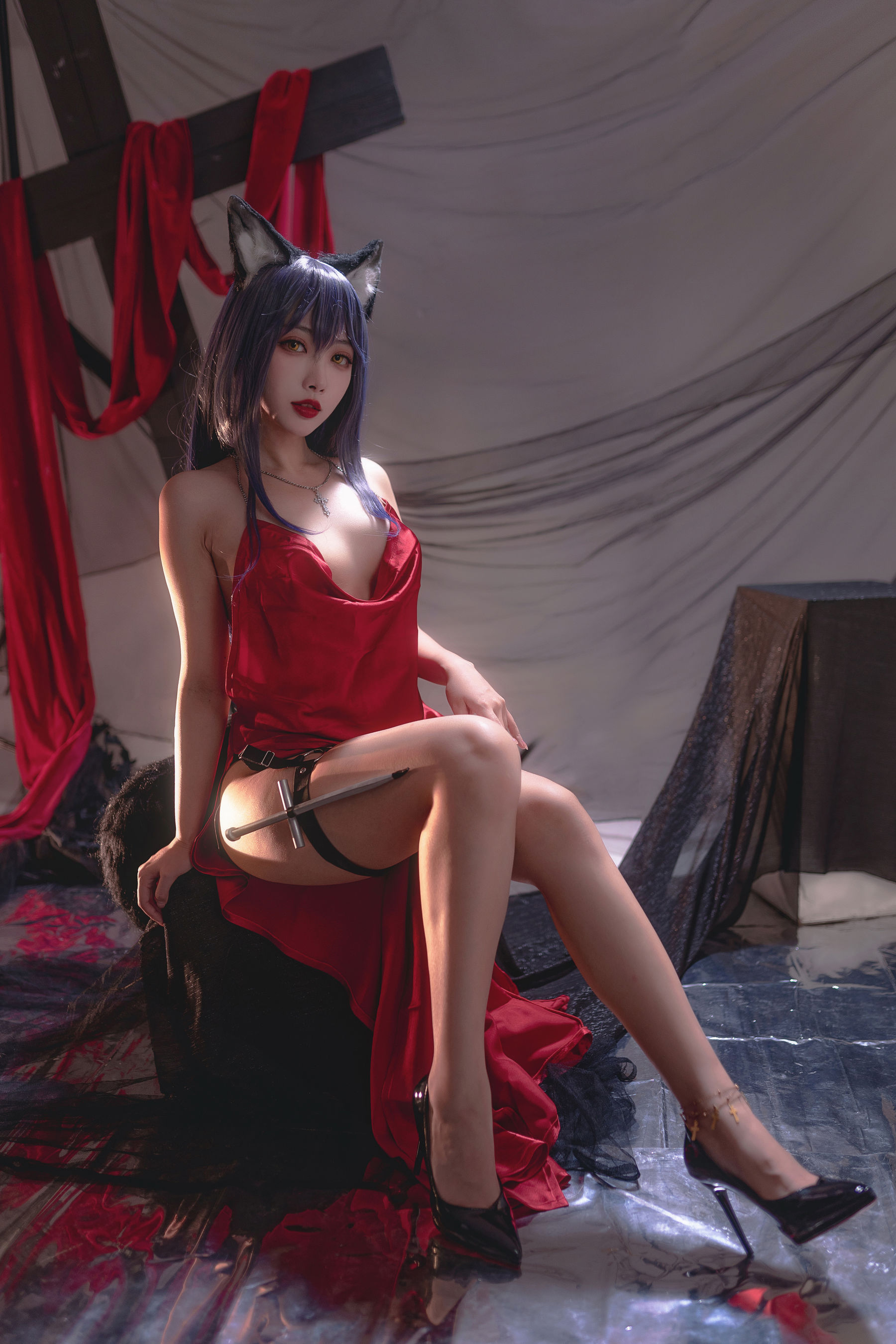 宫本桜 – 德克萨斯同人礼服 [23P]