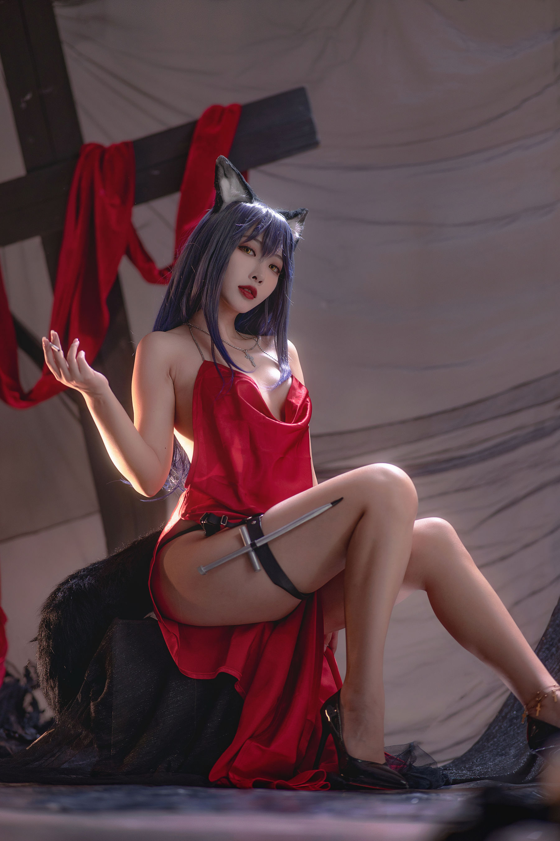 宫本桜 – 德克萨斯同人礼服 [23P]