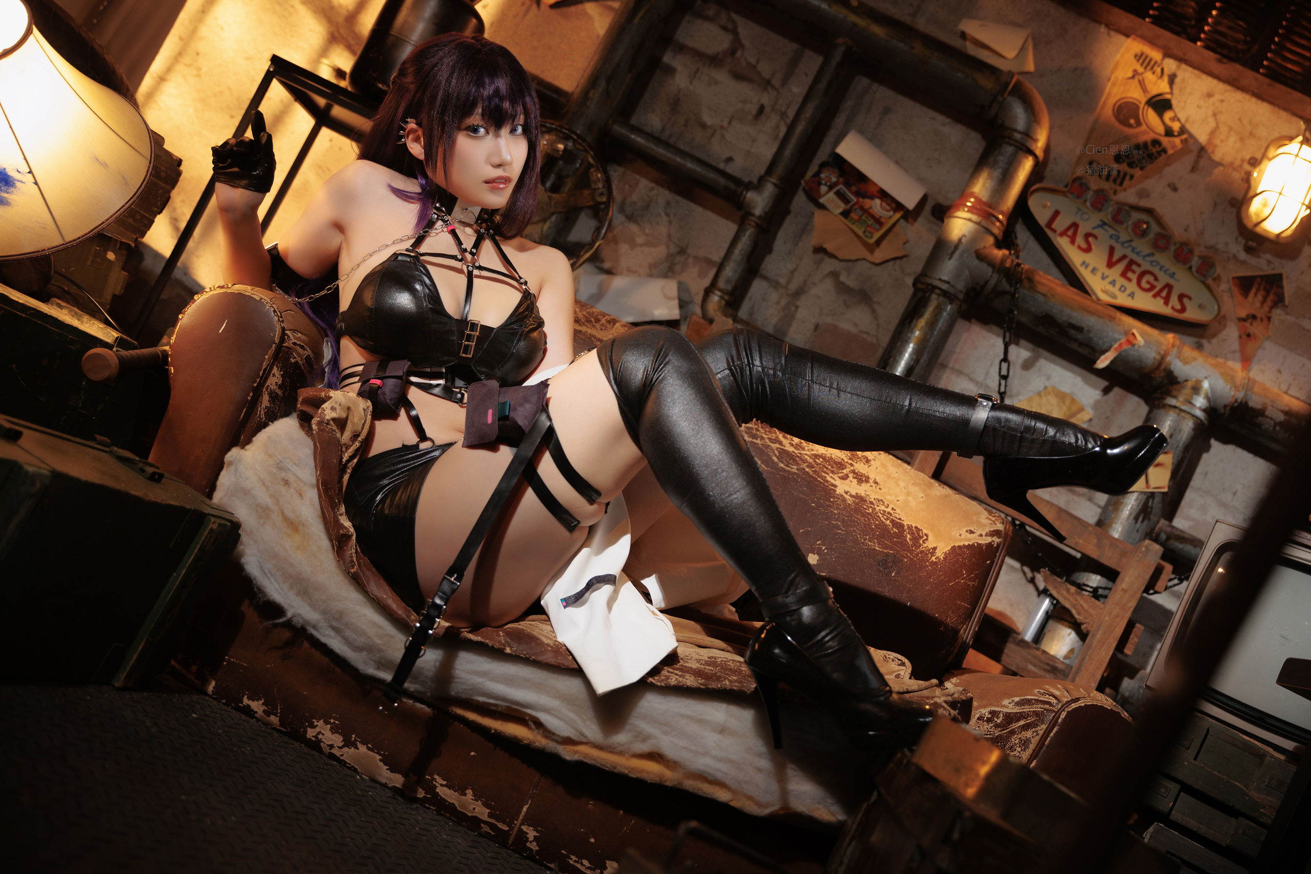 微博COS妹子Cien恩恩 – NIKKE胜利女神-米哈拉 [21P]