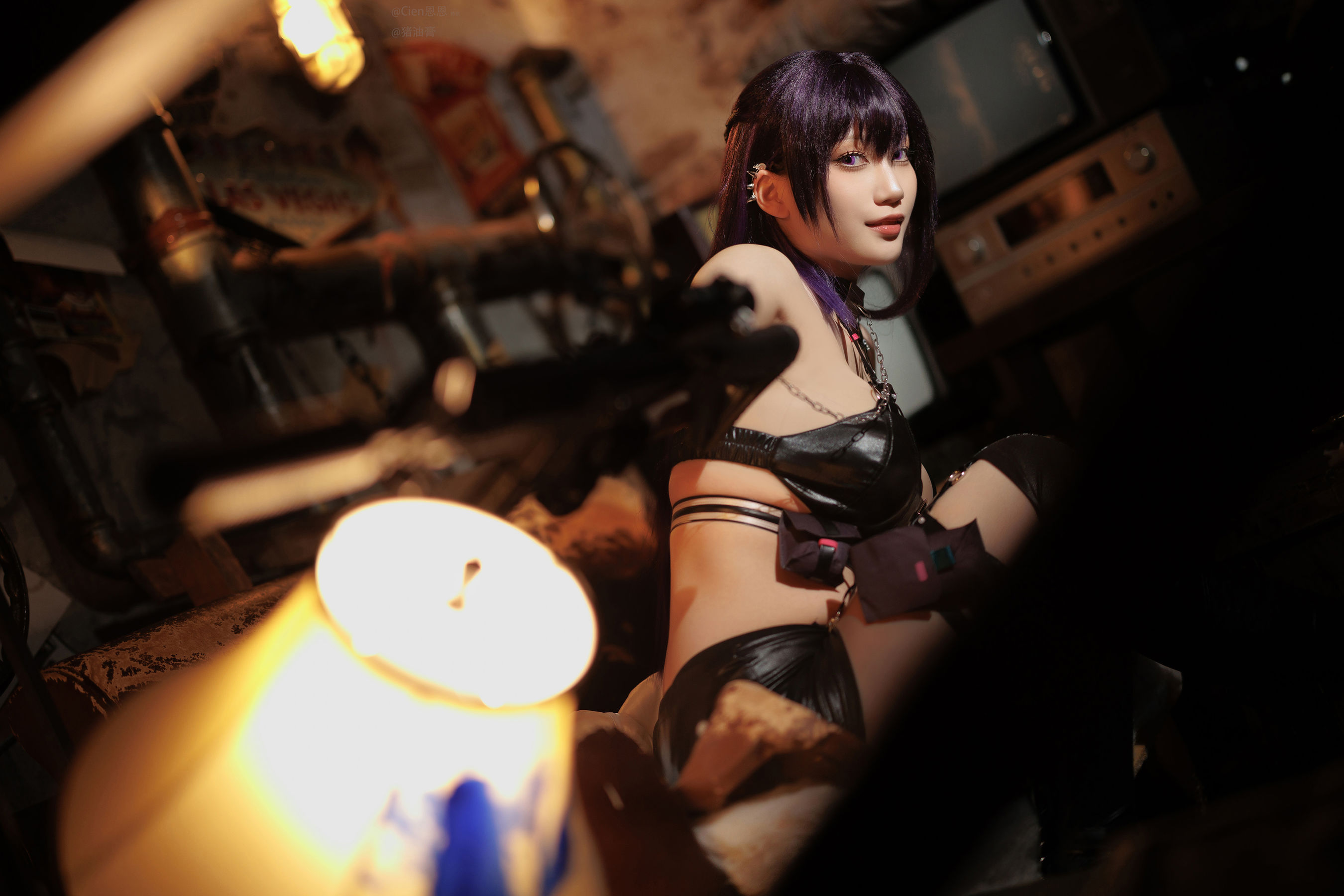 微博COS妹子Cien恩恩 – NIKKE胜利女神-米哈拉 [21P]