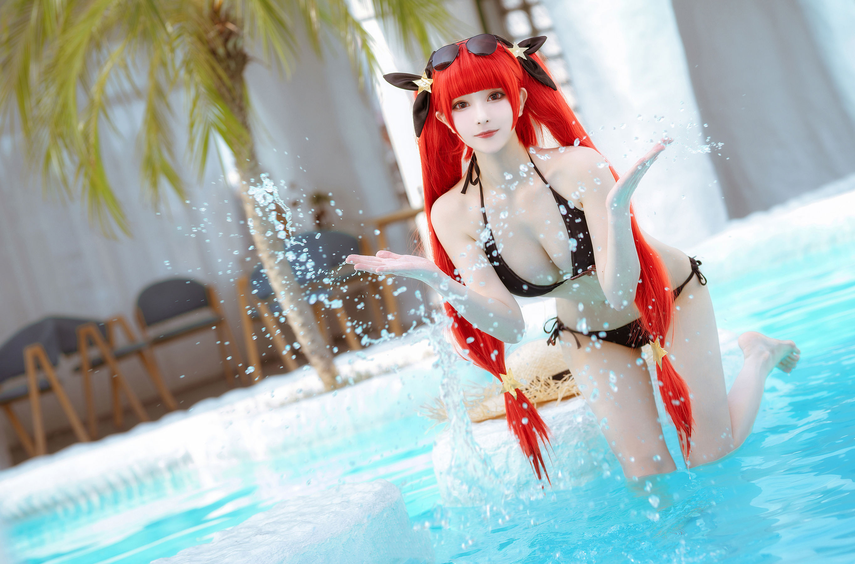 凛子酱 – 火奴鲁鲁 [18P]