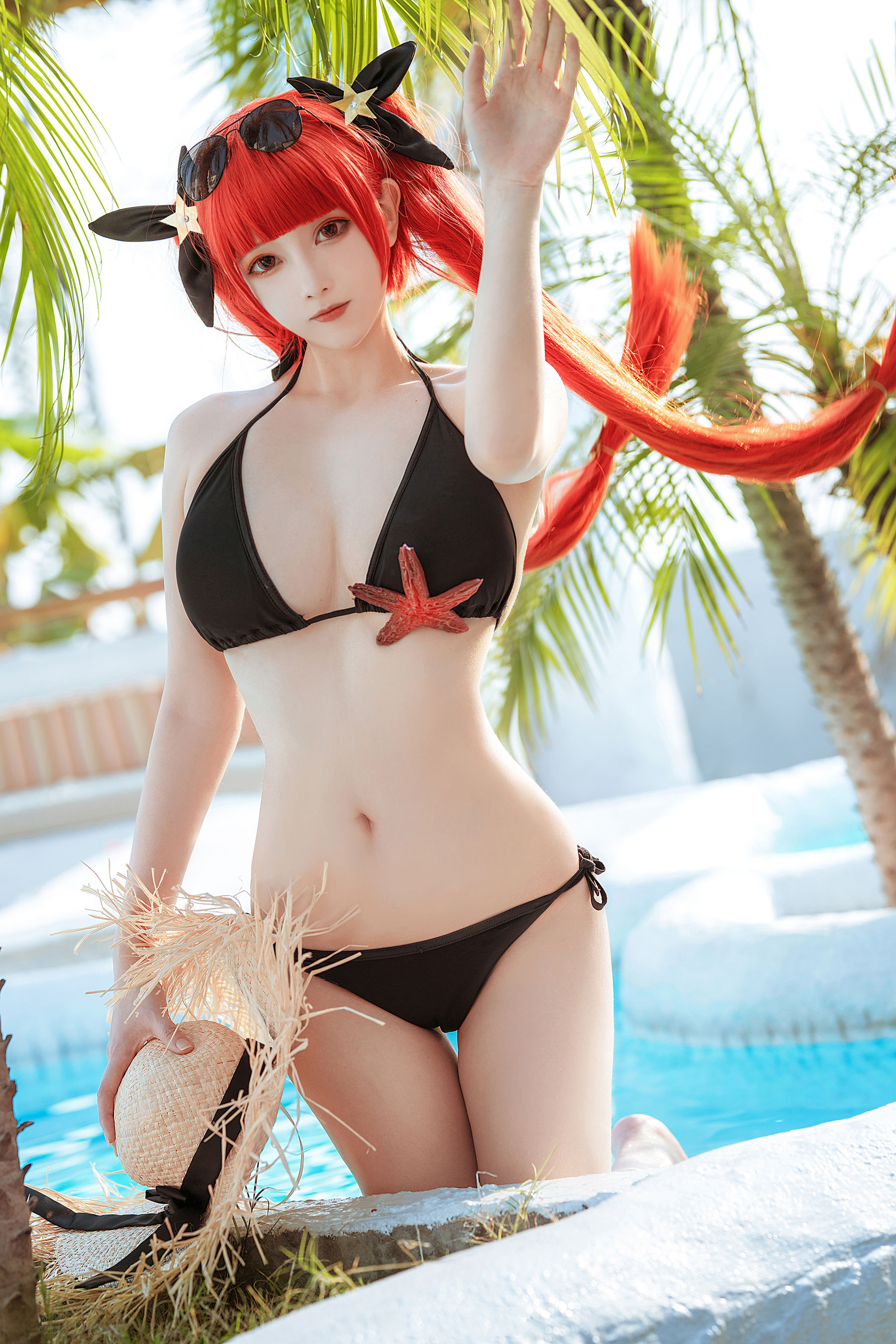 凛子酱 – 火奴鲁鲁 [18P]