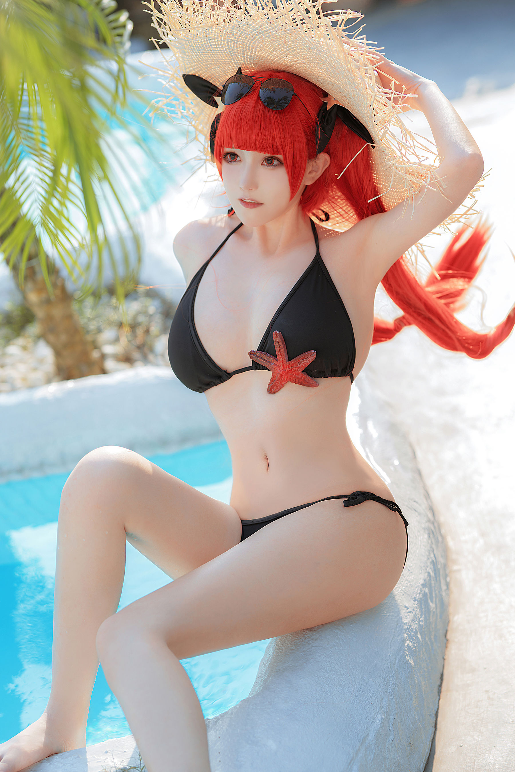 凛子酱 – 火奴鲁鲁 [18P]