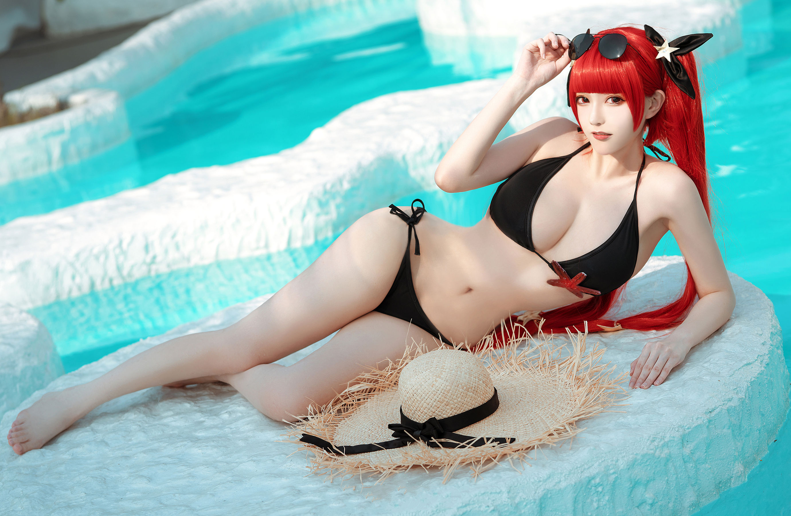 凛子酱 – 火奴鲁鲁 [18P]