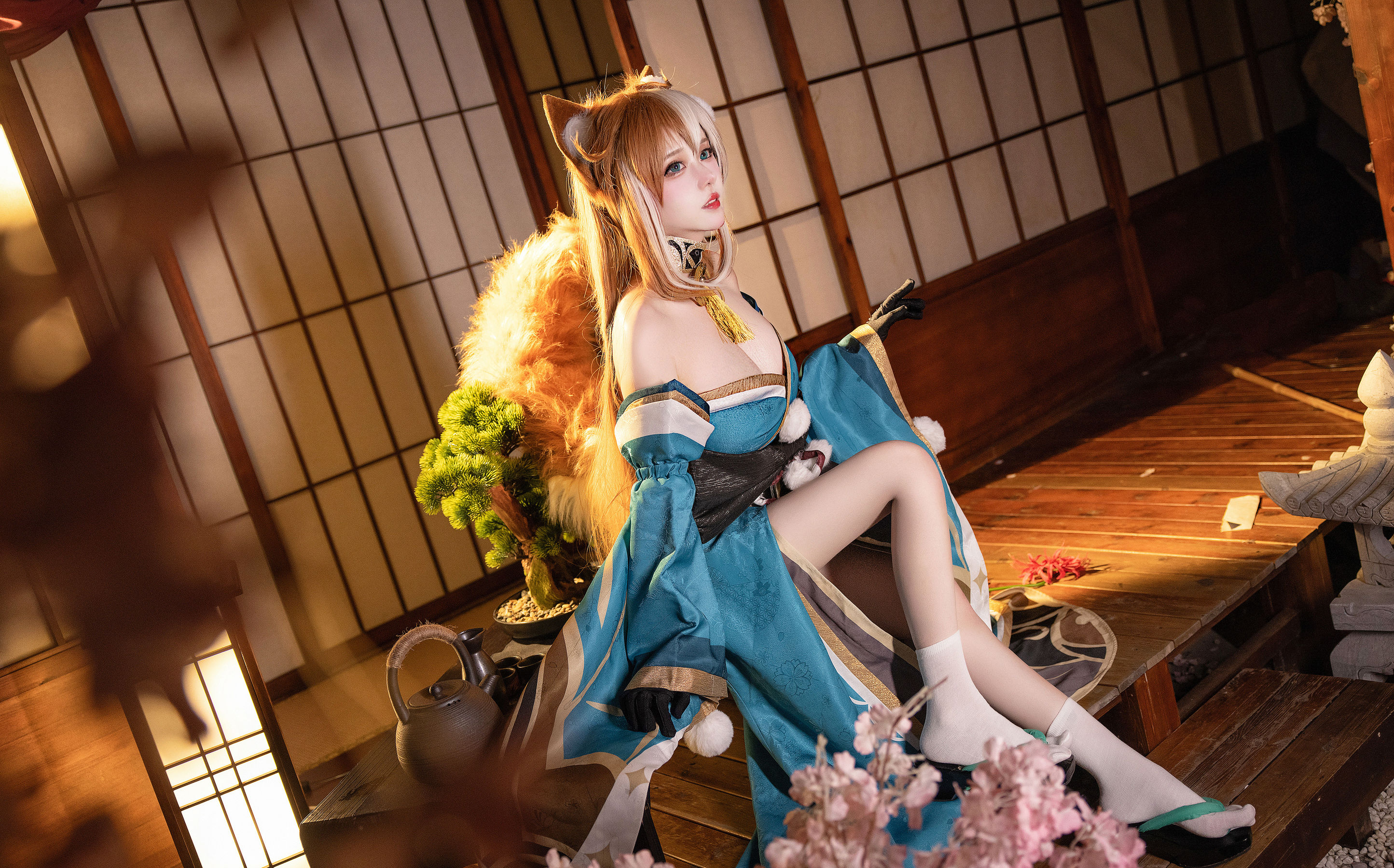 凛子酱 – 希娜小姐 [21P]