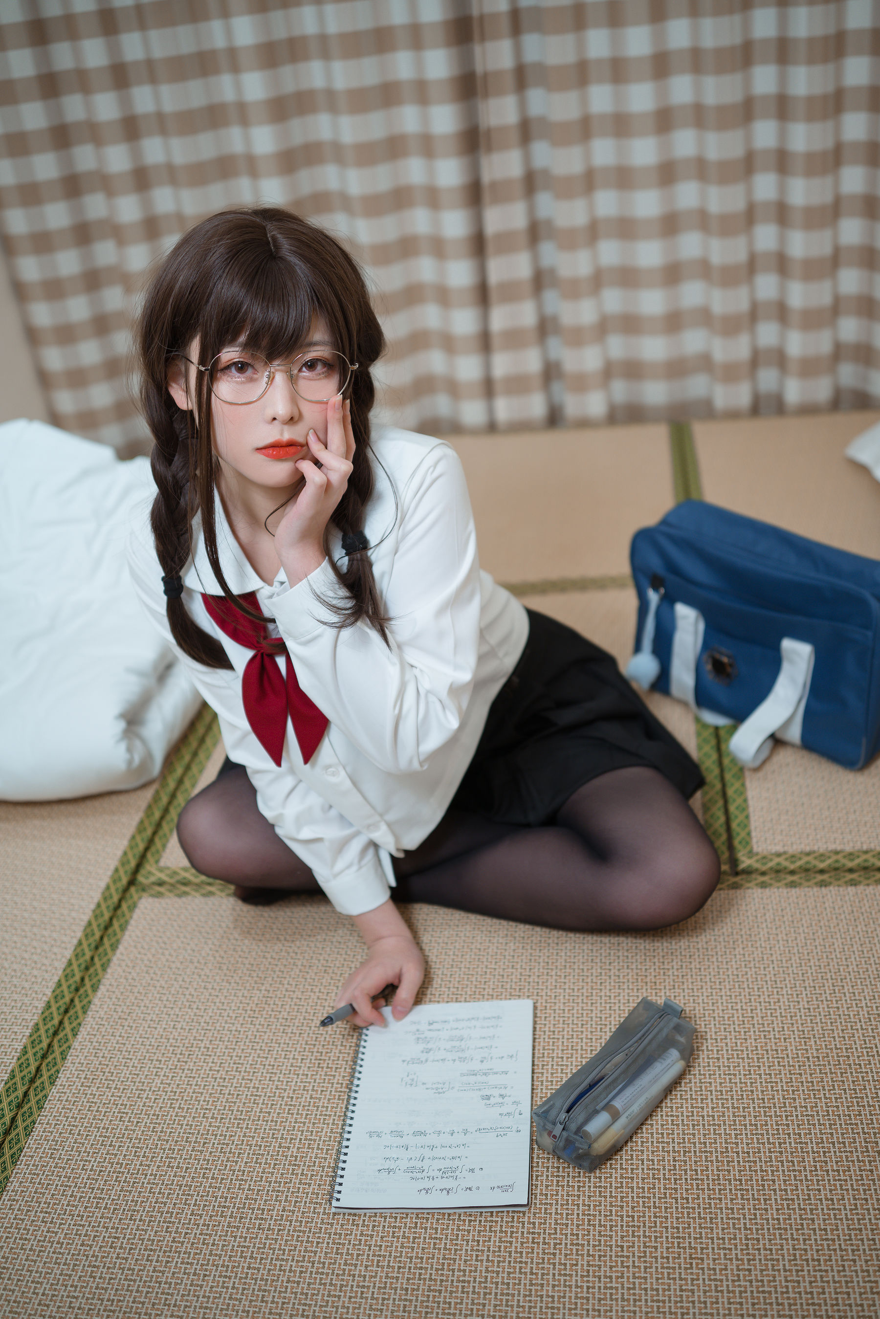 樱岛嗷一 – 大象推广JK [24P]