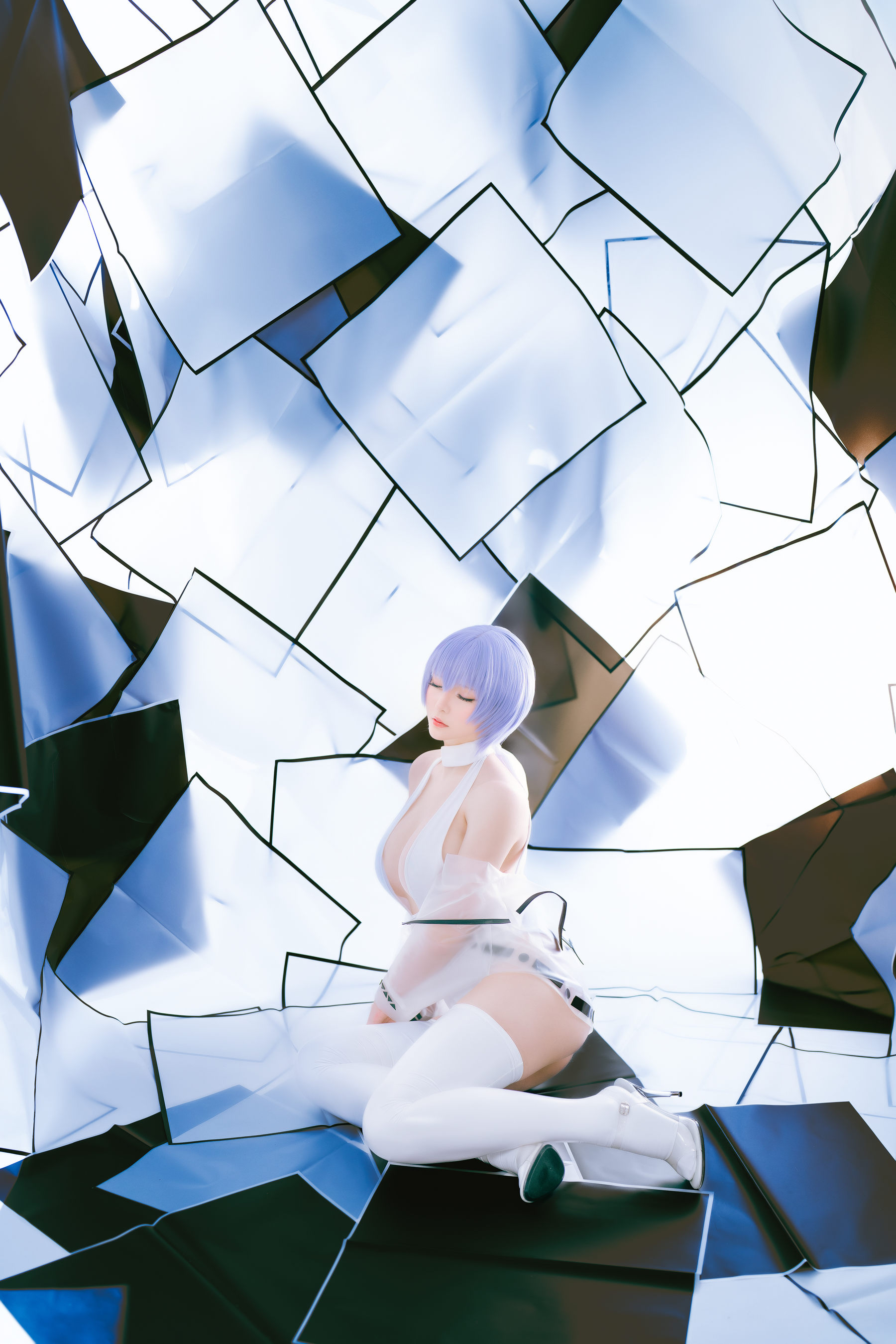 Coser小姐姐星之迟迟 – 绫波丽同人 [61P]