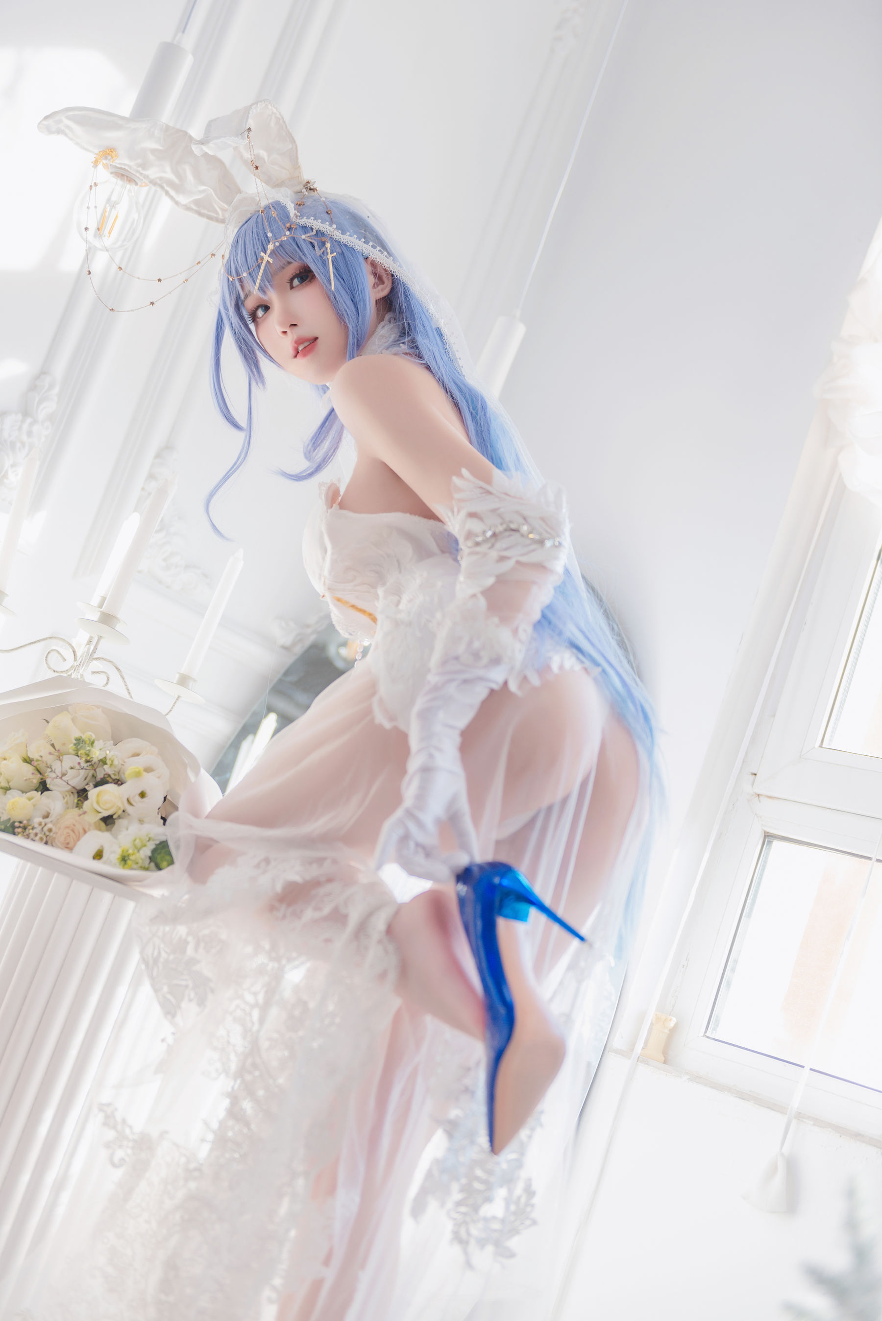 瓦斯塔亚小龙虾 – 碧蓝航线新泽西 花园白雪之仪 [26P]