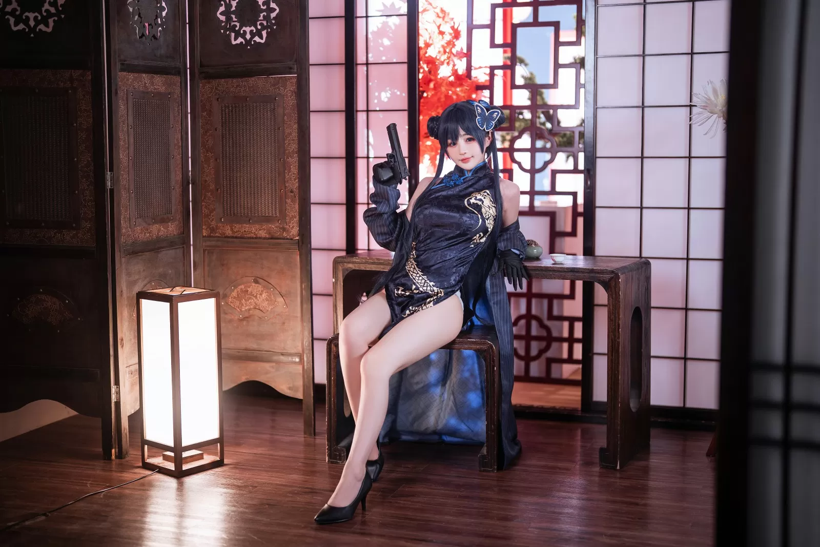 桜井宁宁 – 碧蓝航线 妃咲 [40P]