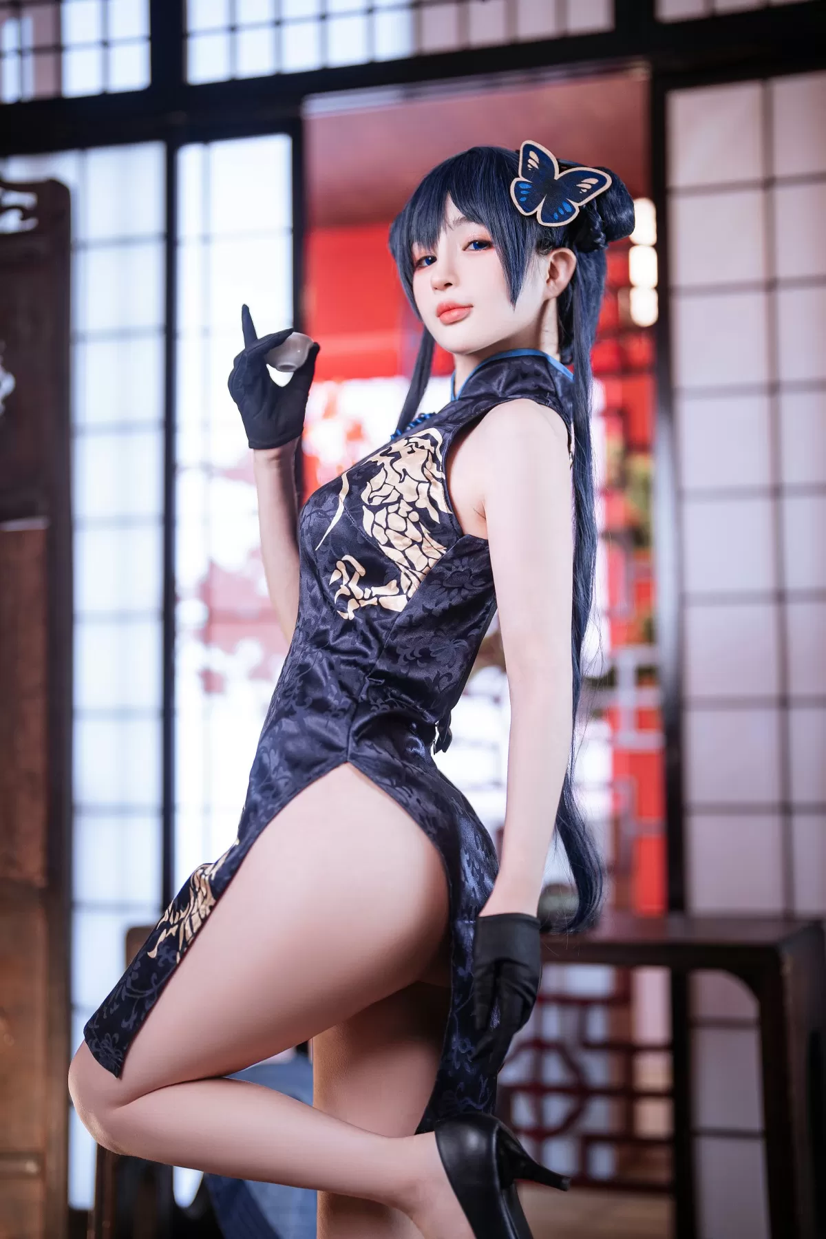 桜井宁宁 – 碧蓝航线 妃咲 [40P]