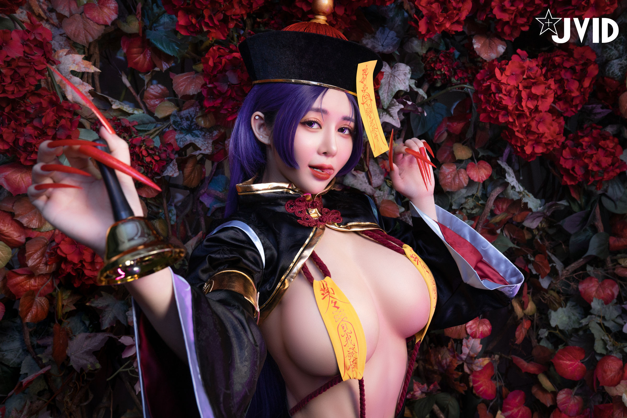 JVID图集 安希 – 僵尸奶光 [66P]