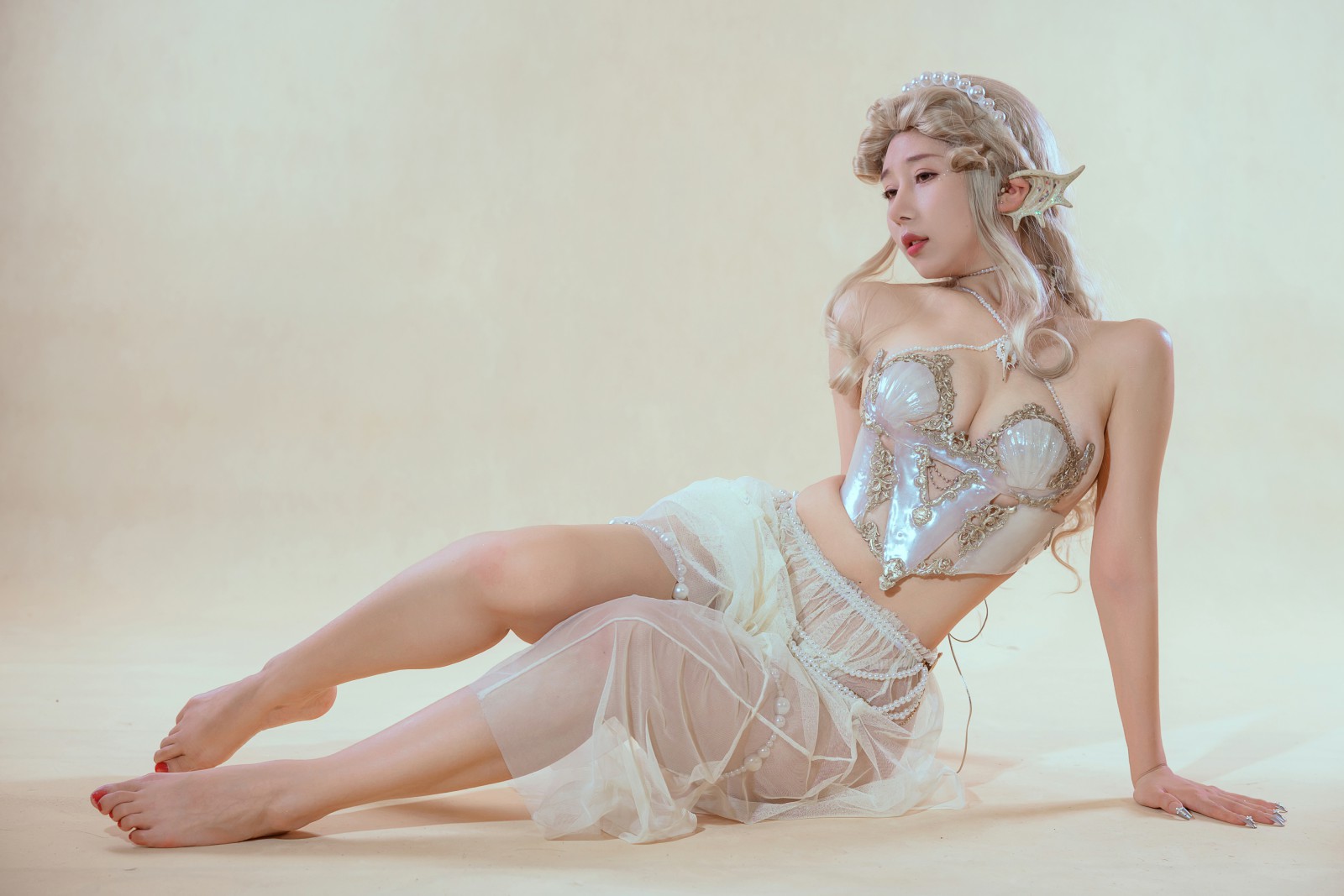 云溪溪 – 奶桃 珊迦娜·人鱼 [31P]