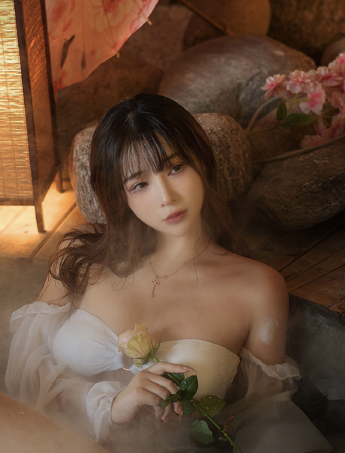 叉子宝宝 – 温泉 [53P]