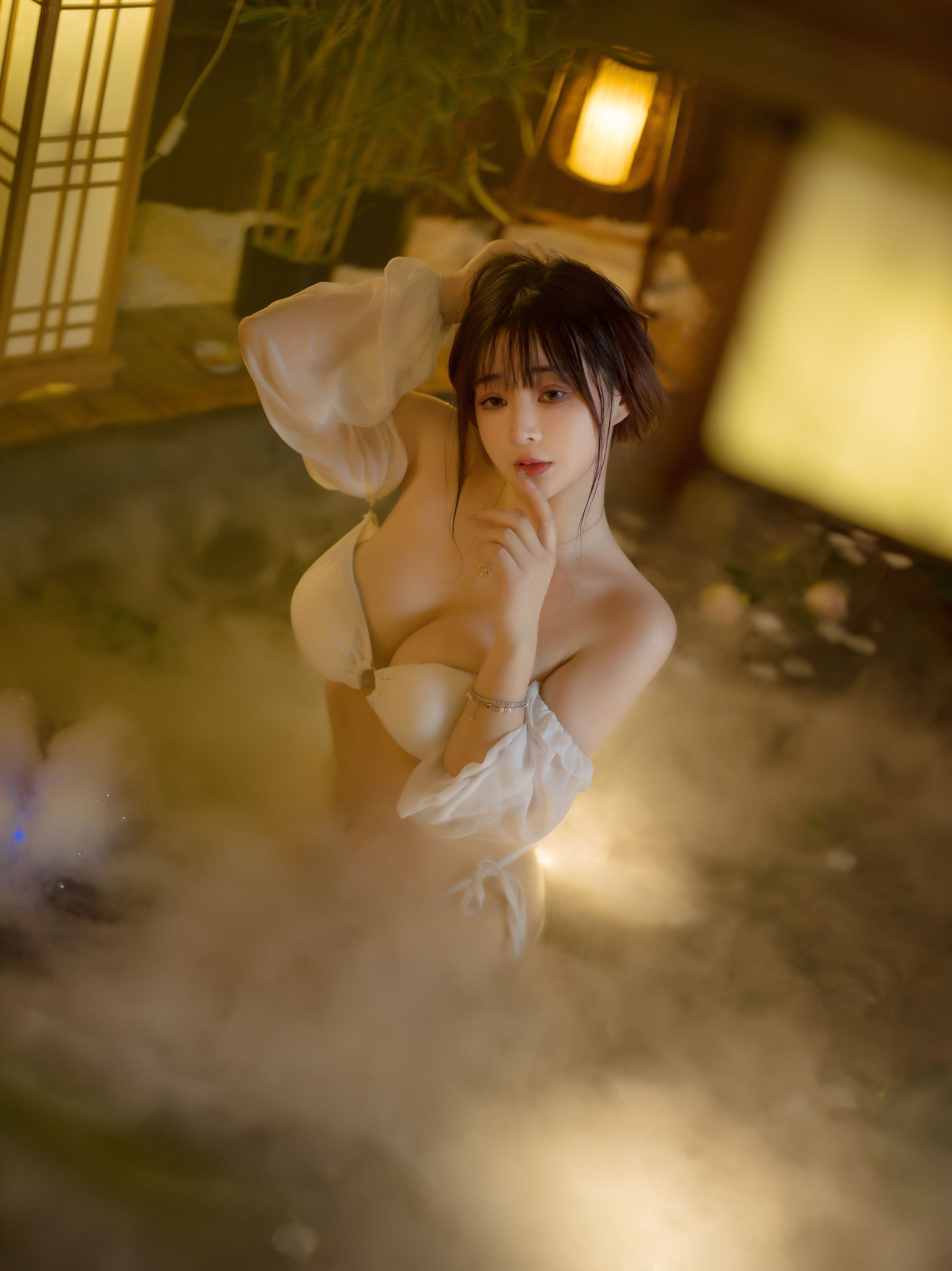 叉子宝宝 – 温泉 [53P]