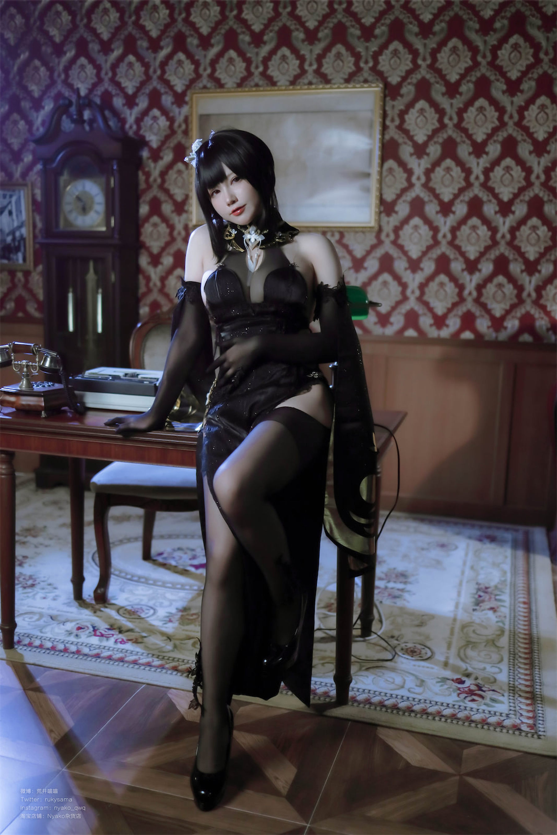 Nyako喵子 – 碧蓝航线镇海 [46P]