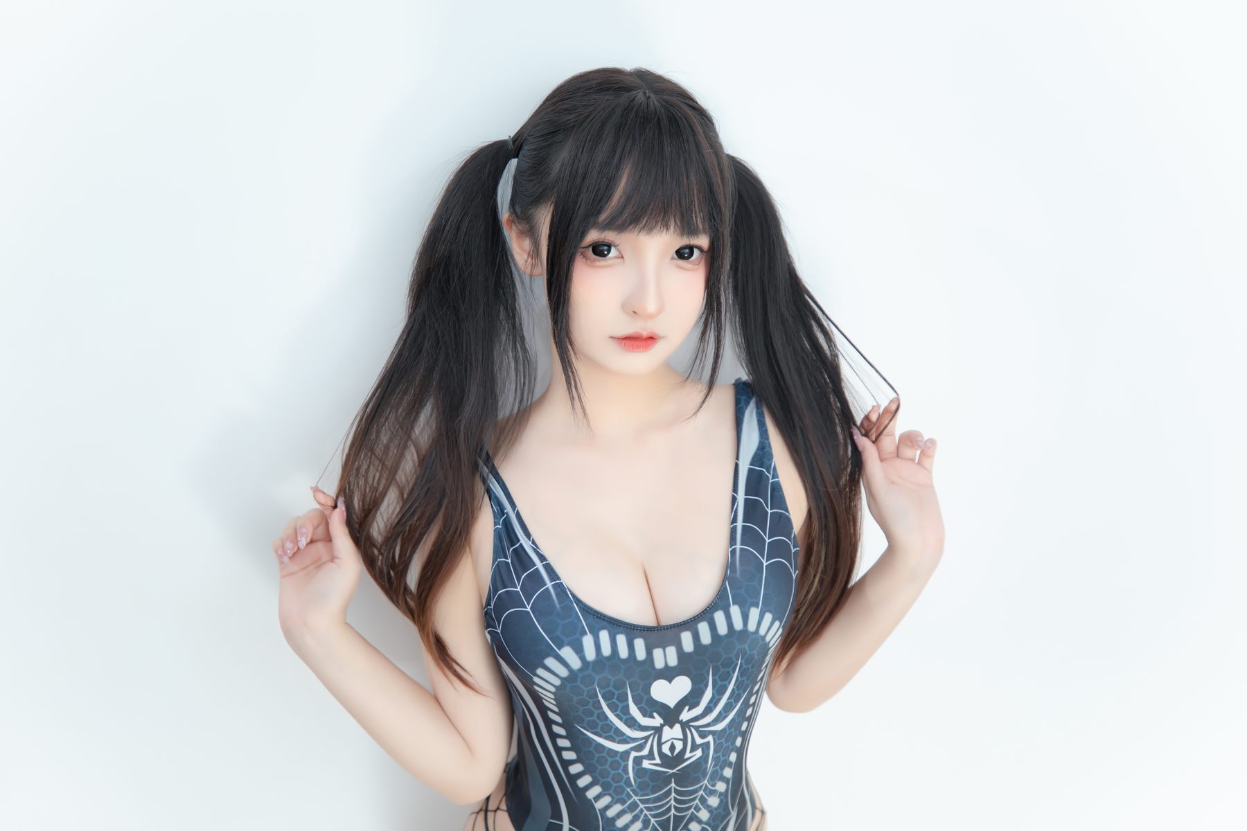 萝莉神楽坂真冬之蜘蛛女孩 [75P]