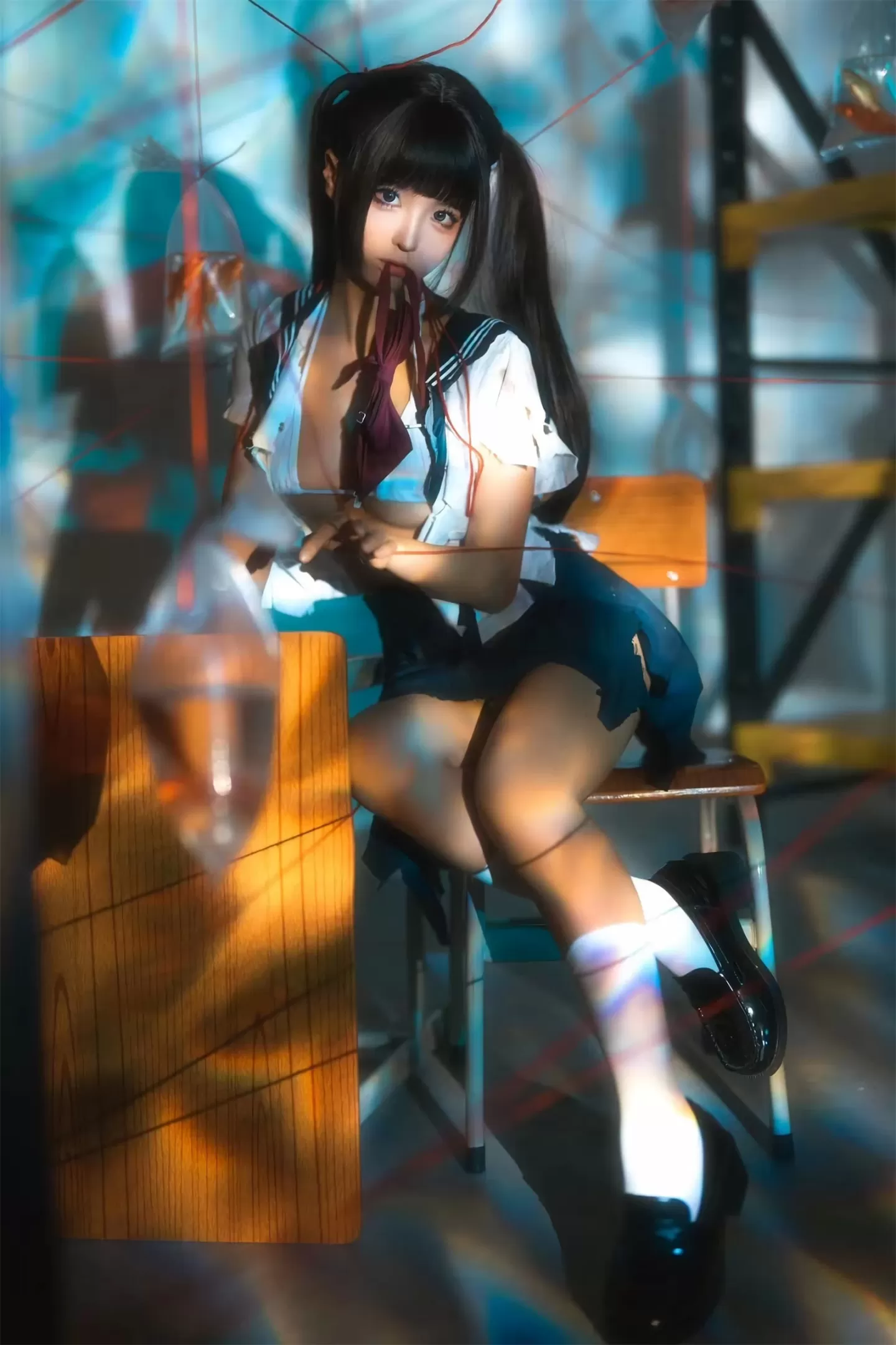 蠢沫沫 – 梦鱼-小豹子-兔女郎-香菱女仆 [49P]