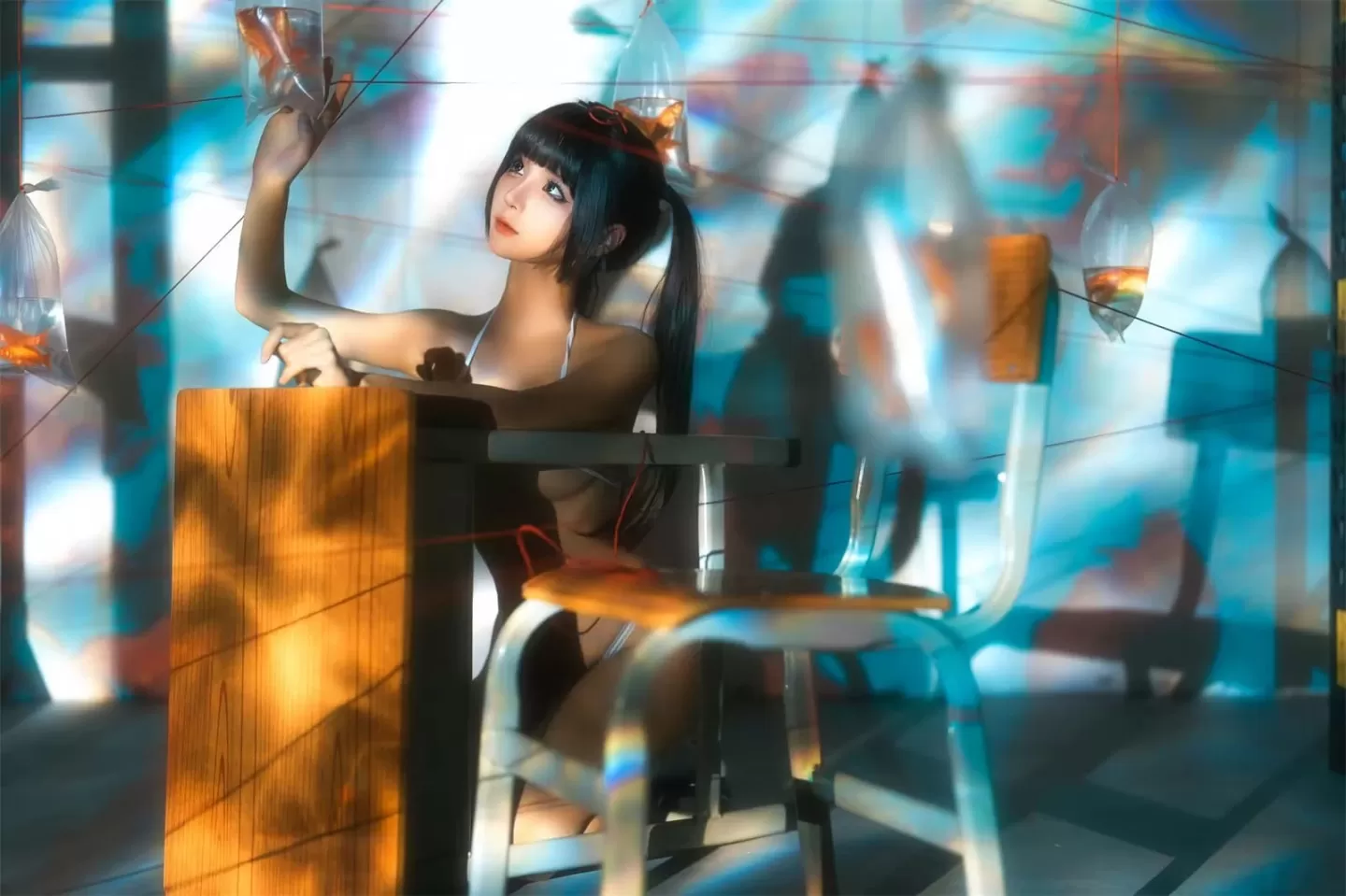 蠢沫沫 – 梦鱼-小豹子-兔女郎-香菱女仆 [49P]