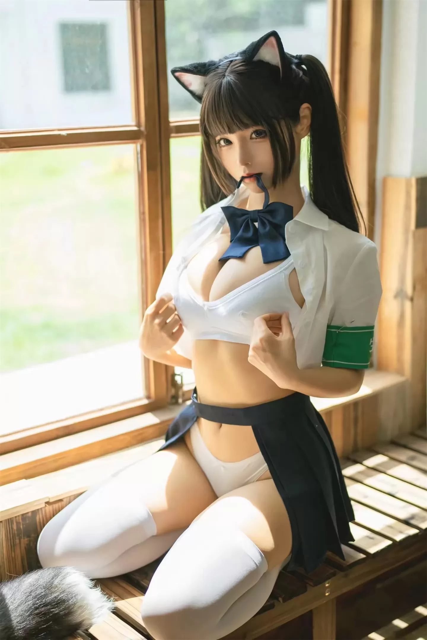 蠢沫沫 – 学妹是猫娘-居家学妹 [44P]