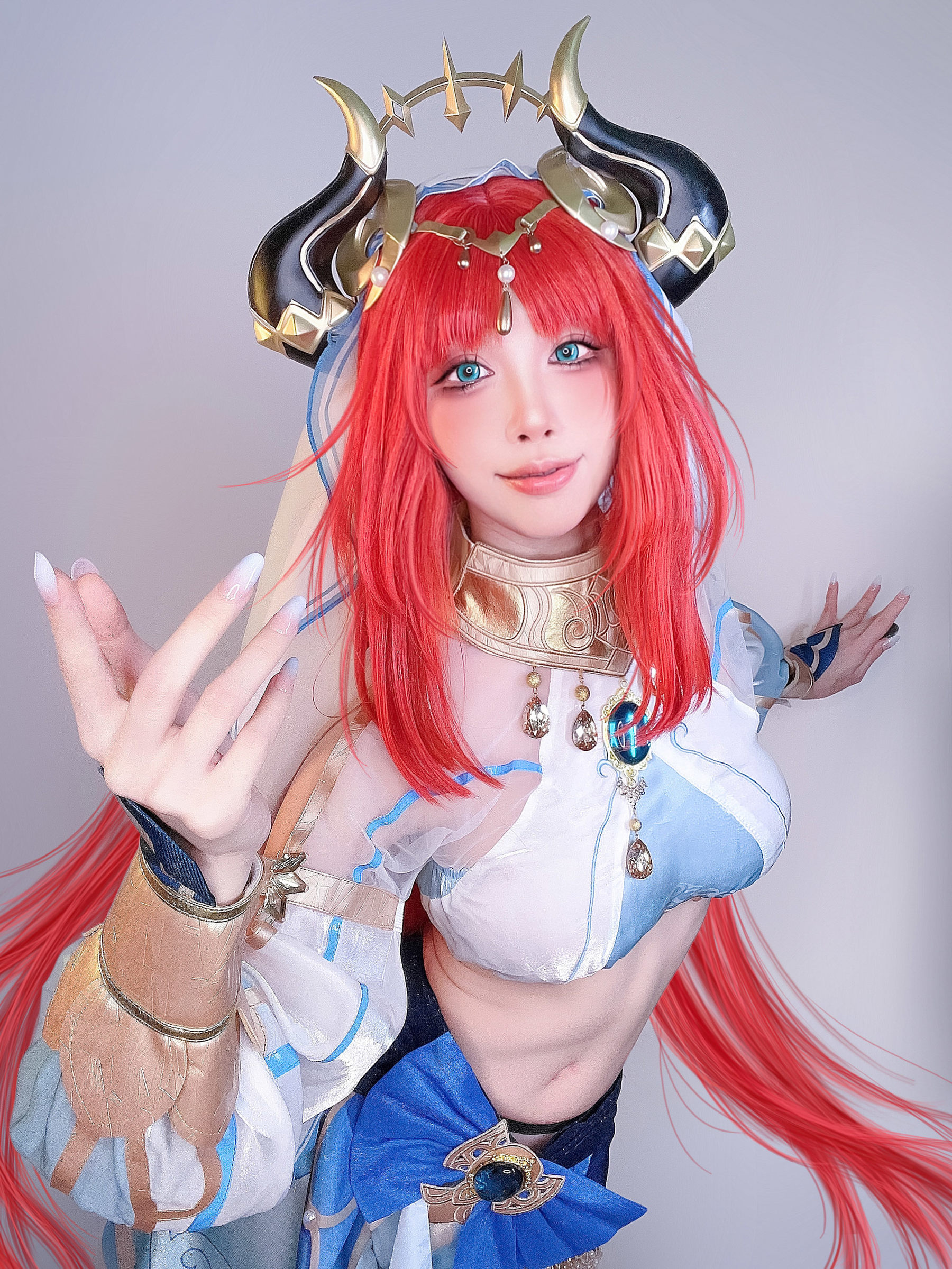 动漫博主水淼aqua – 原神 妮露 [26P]