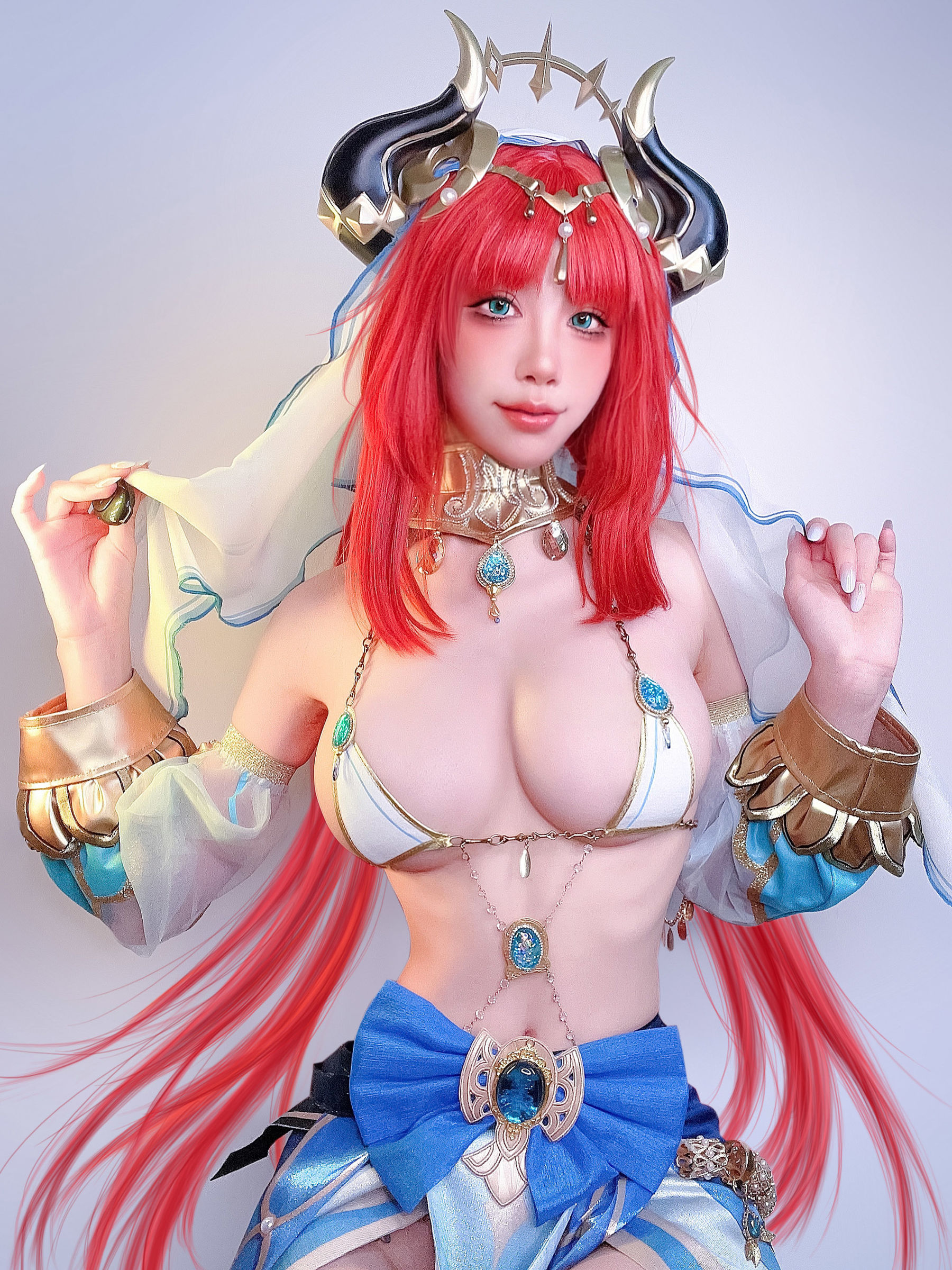 动漫博主水淼aqua – 原神 妮露 [26P]