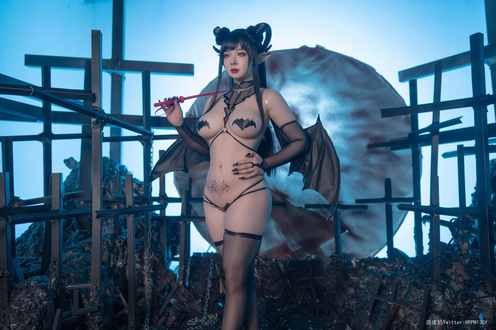 皮皮奶可可爱了啦 – 魅魔2 [44P]