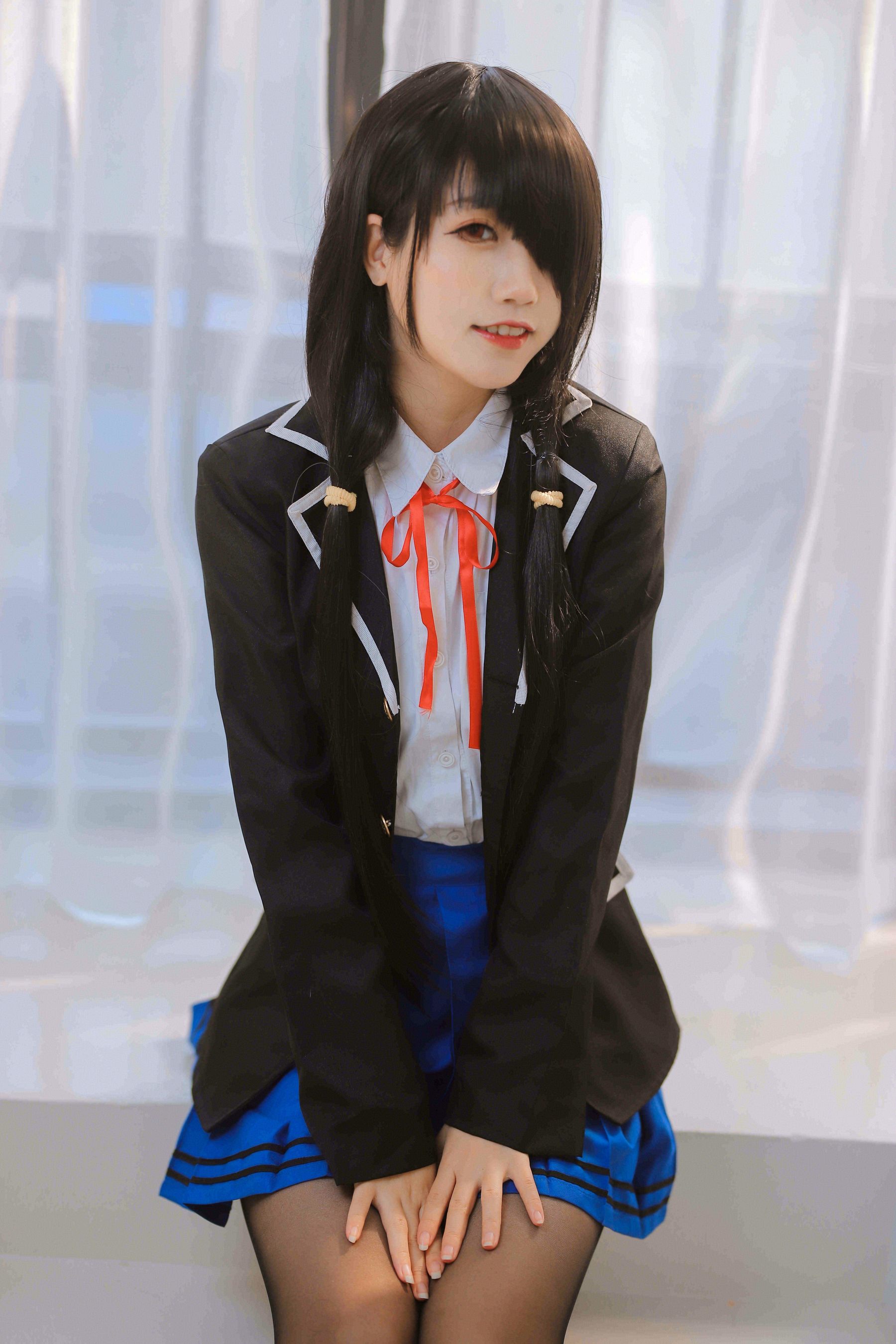 不呆猫 – 狂三黑丝白丝 [52P]