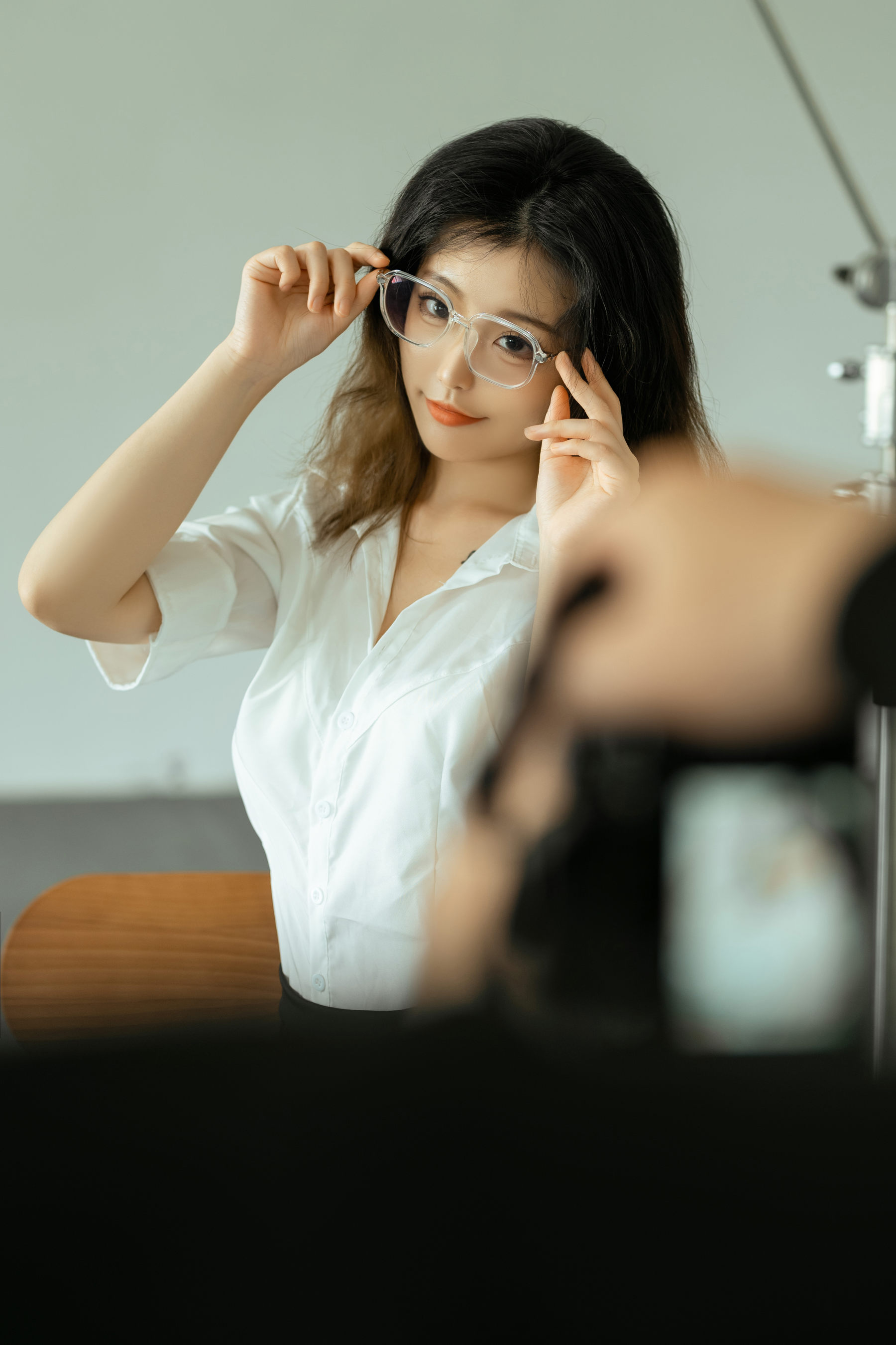 桃良阿宅 – 关于兼职模特的这件事 [48P]