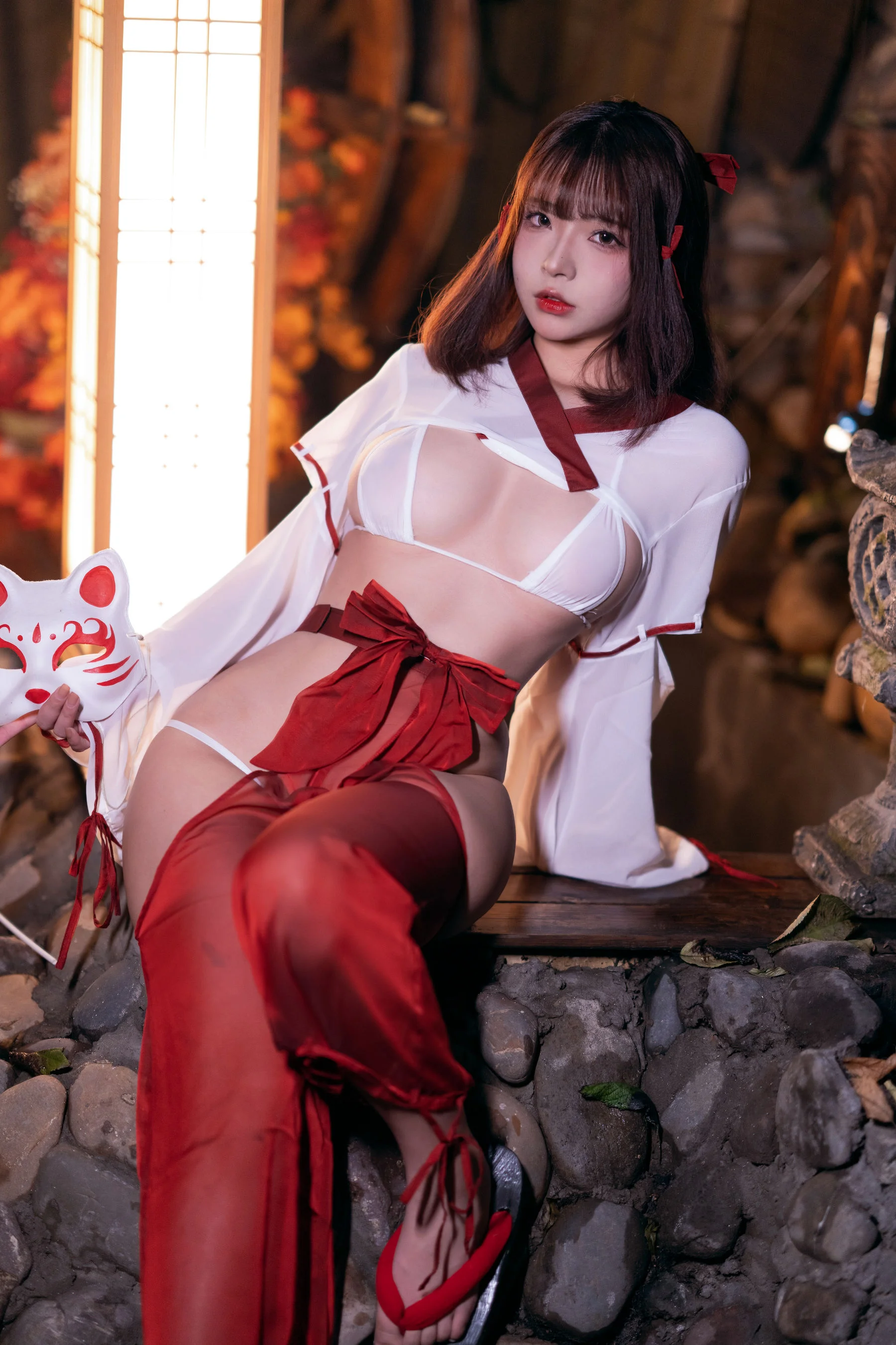yuuhui玉汇 – 祝巫神女 [120P]