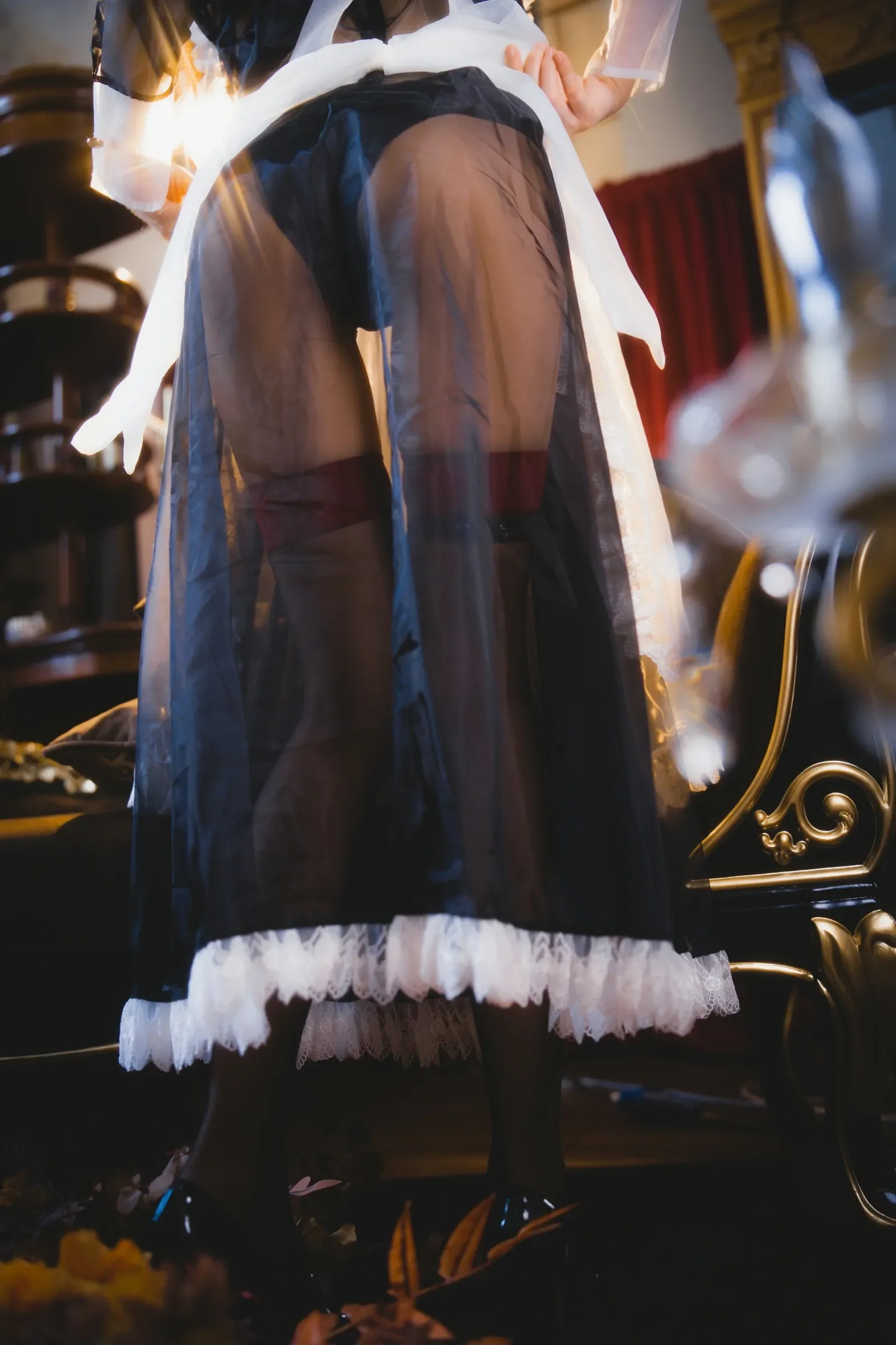 桜桃喵 – 透明女仆 [46P]