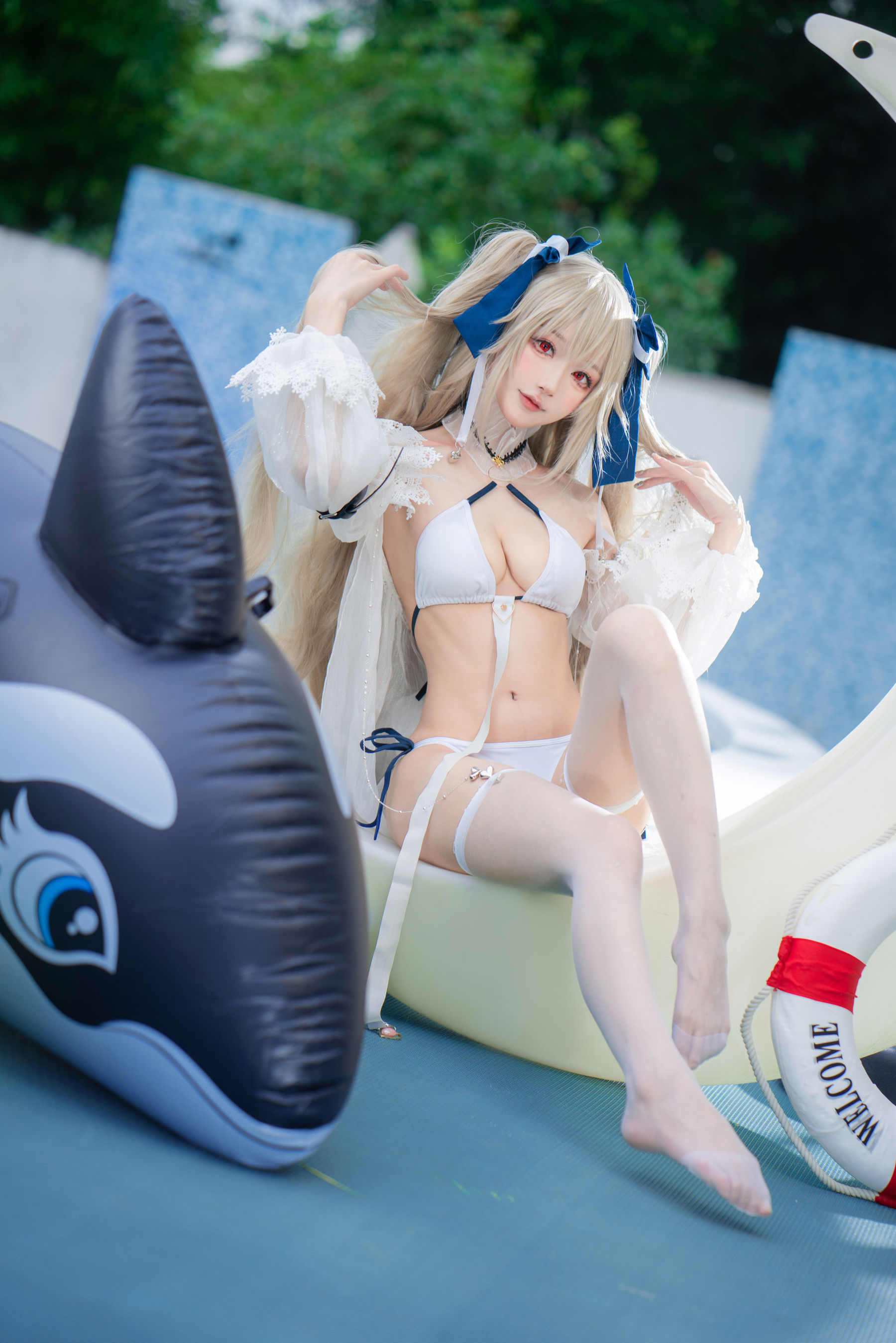 阿包也是兔娘 – 安克雷奇泳装 [35P]