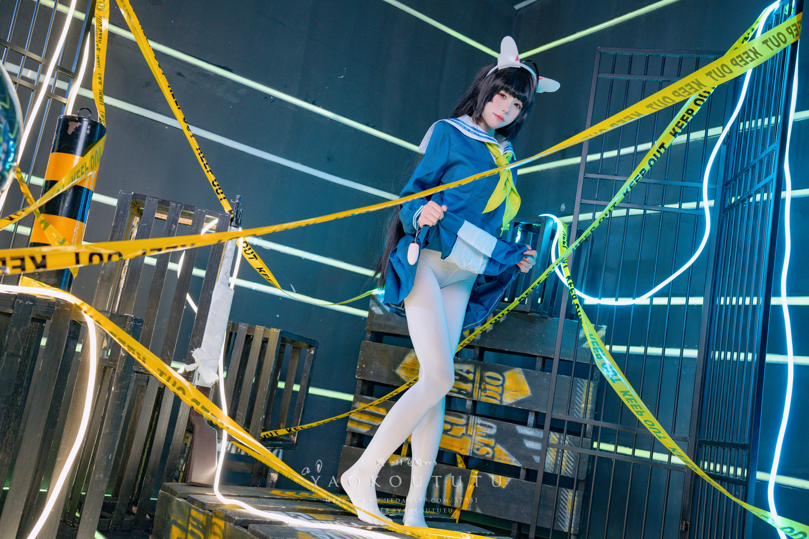 咬一口兔娘 – 兔兔班车 霞沢美游 [39P]