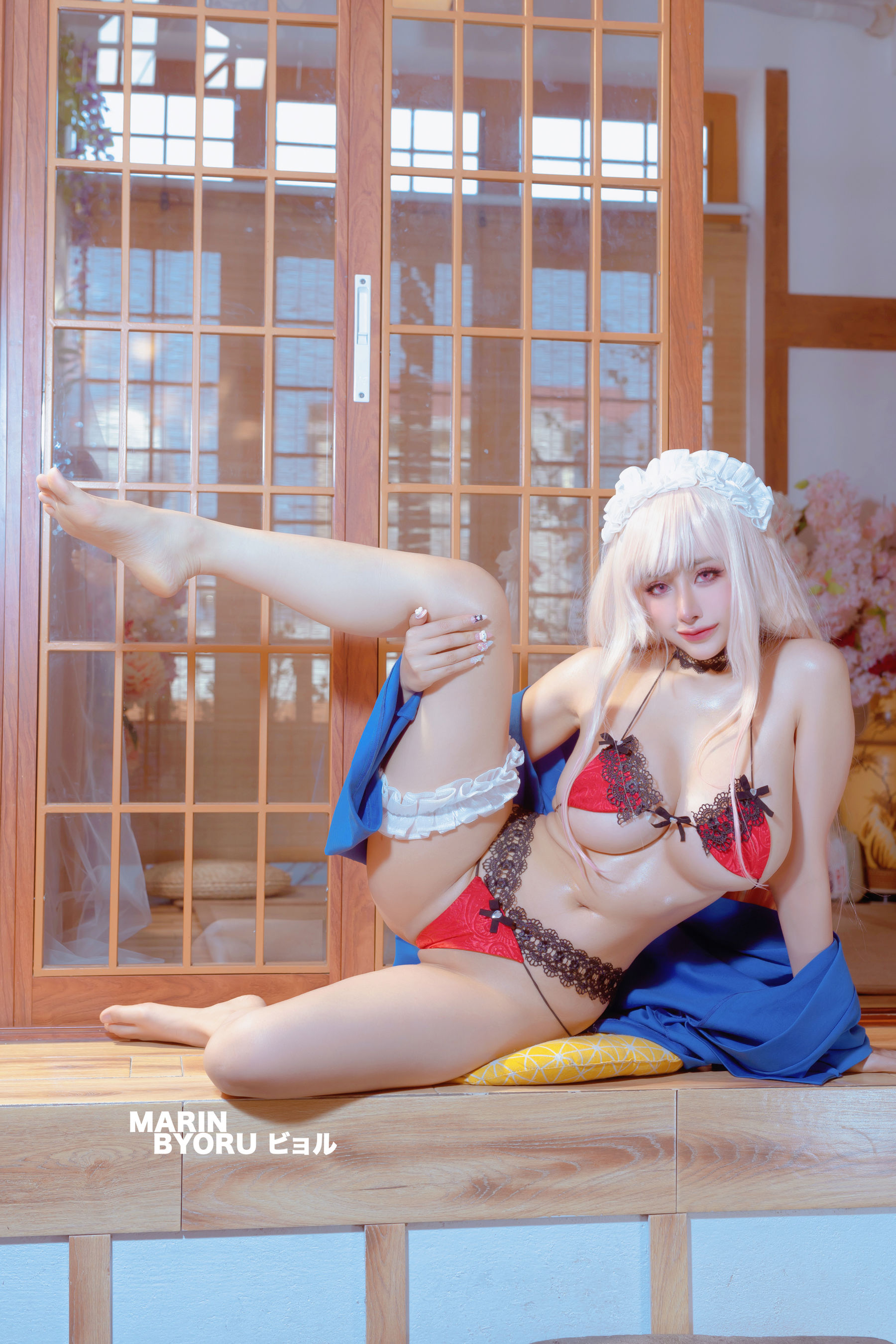 日本性感萝莉Byoru – Marin Red [24P]