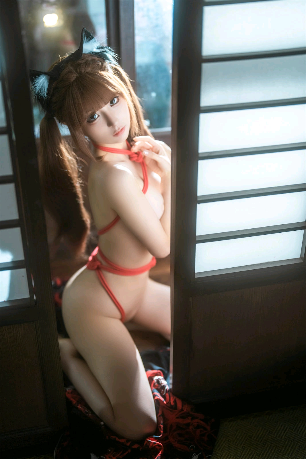 蠢沫沫 – 捆绑和服 [55P]