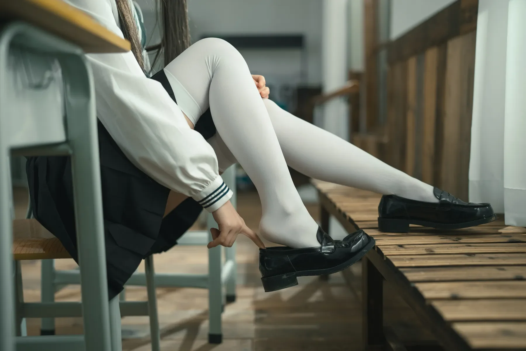 rua阮阮 – 授课中 [57P]