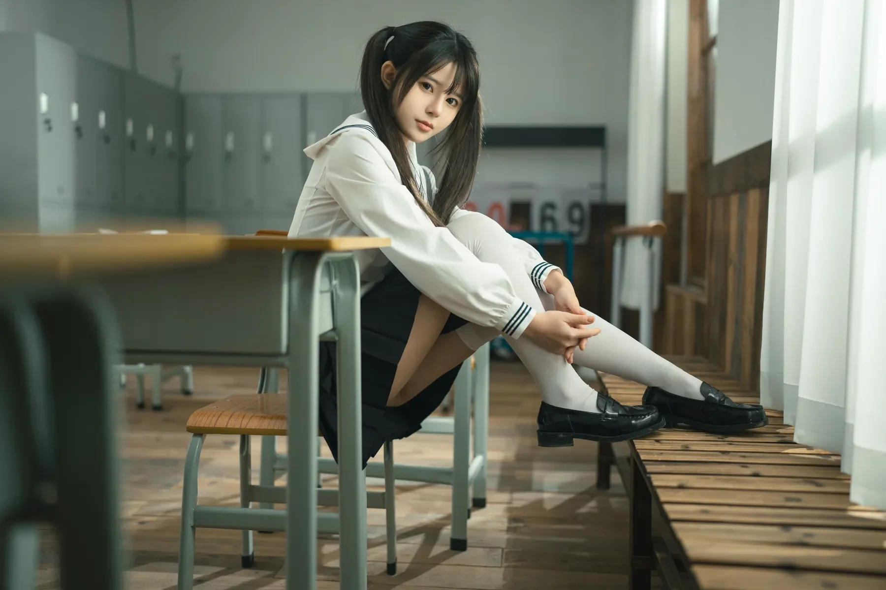 rua阮阮 – 授课中 [57P]