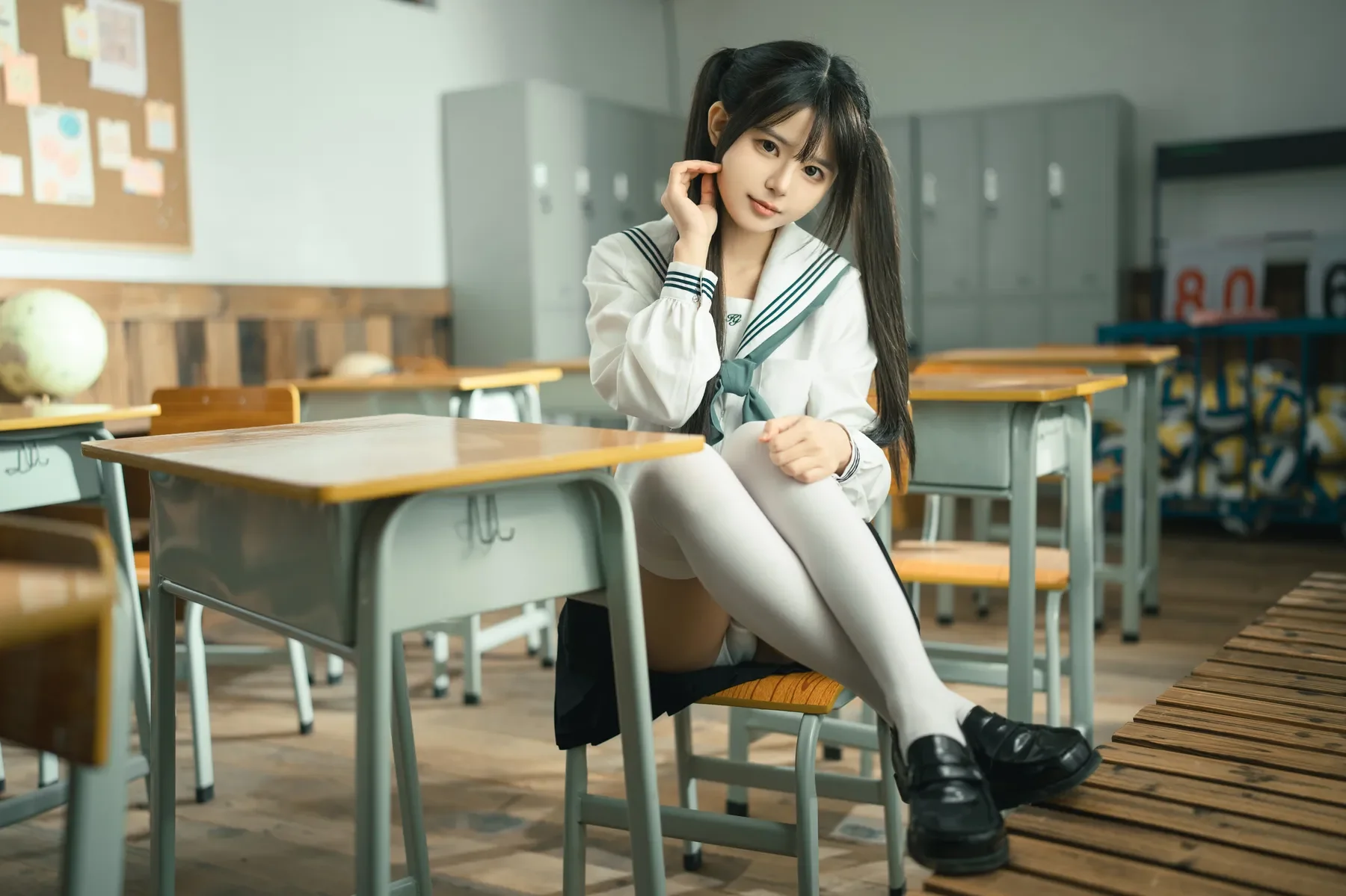 rua阮阮 – 授课中 [57P]