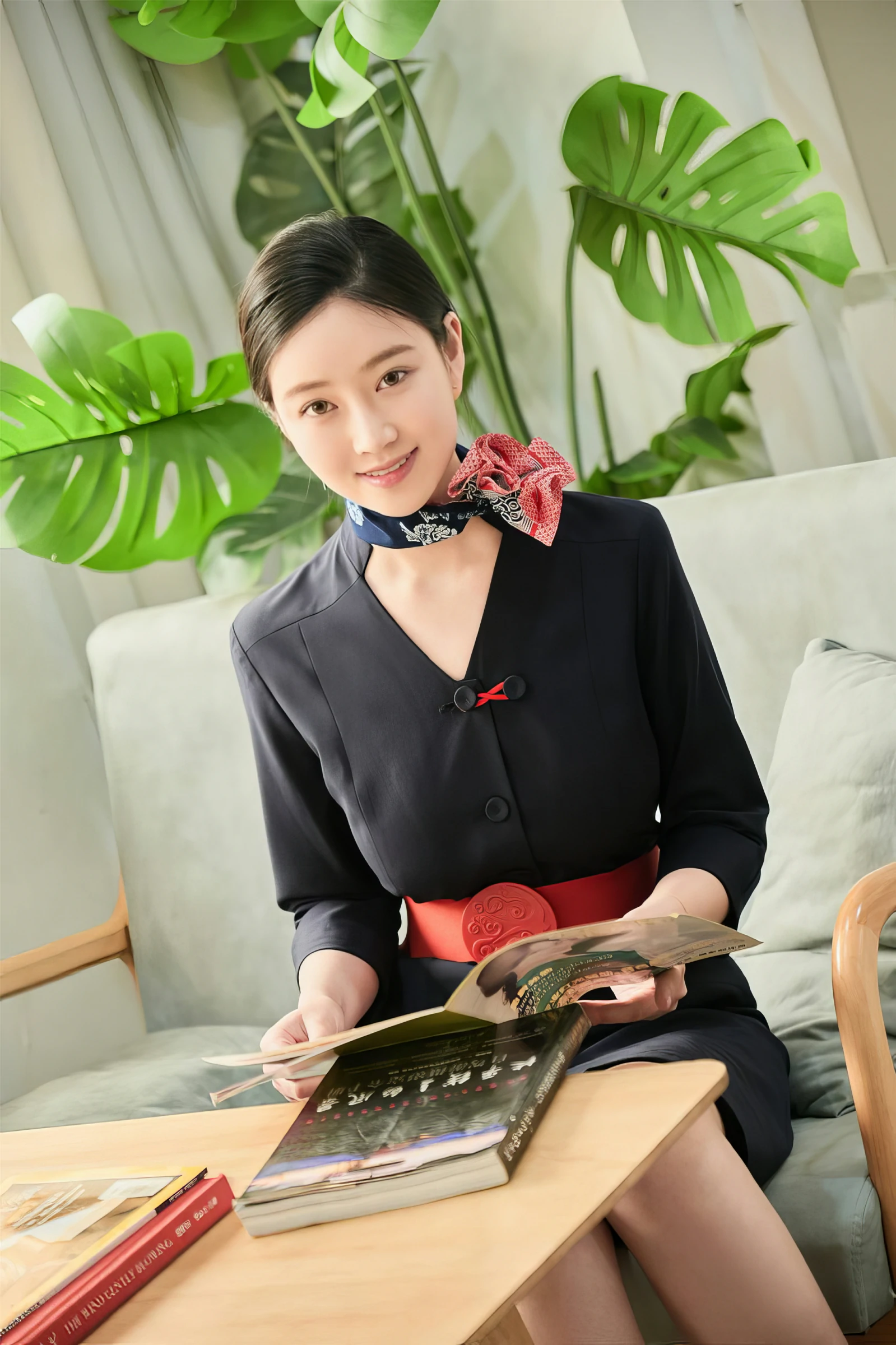 年年Nnian – 空姐制服 [83P]