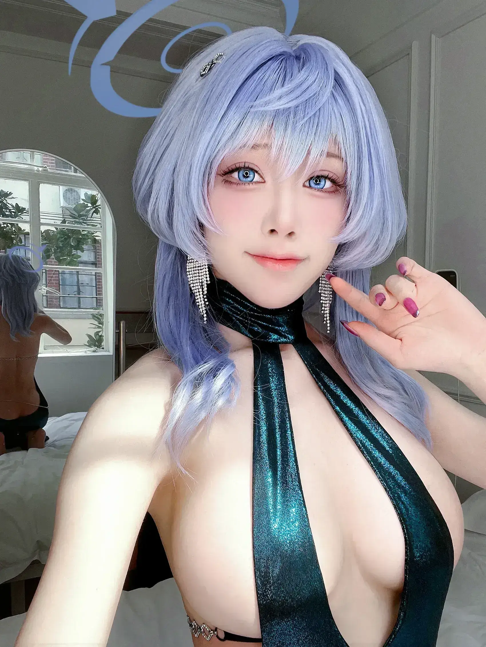 水淼aqua – 碧蓝档案 天雨亚子礼服 [100P]