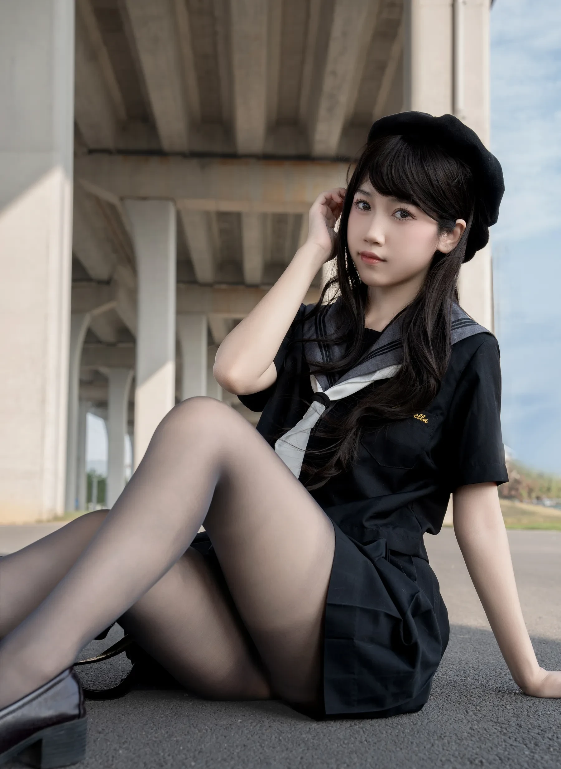 不呆猫 – 放课后野外JK [70P]