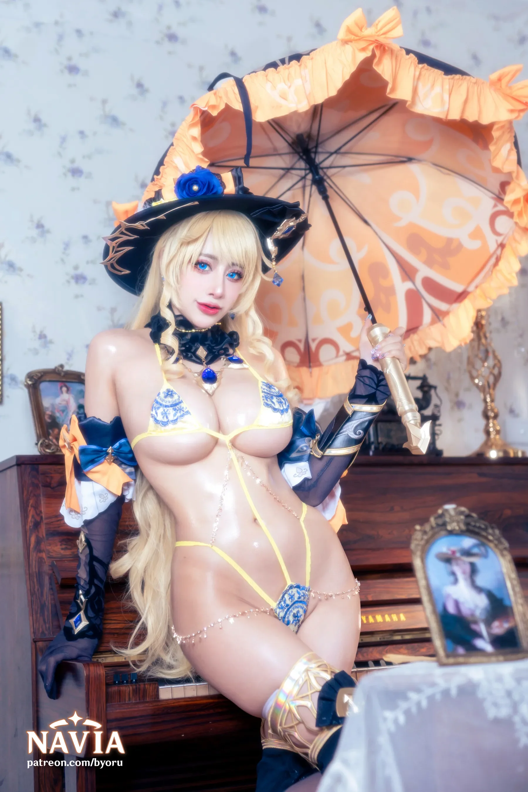 Byoru – Navia – Genshin Impact [50P]