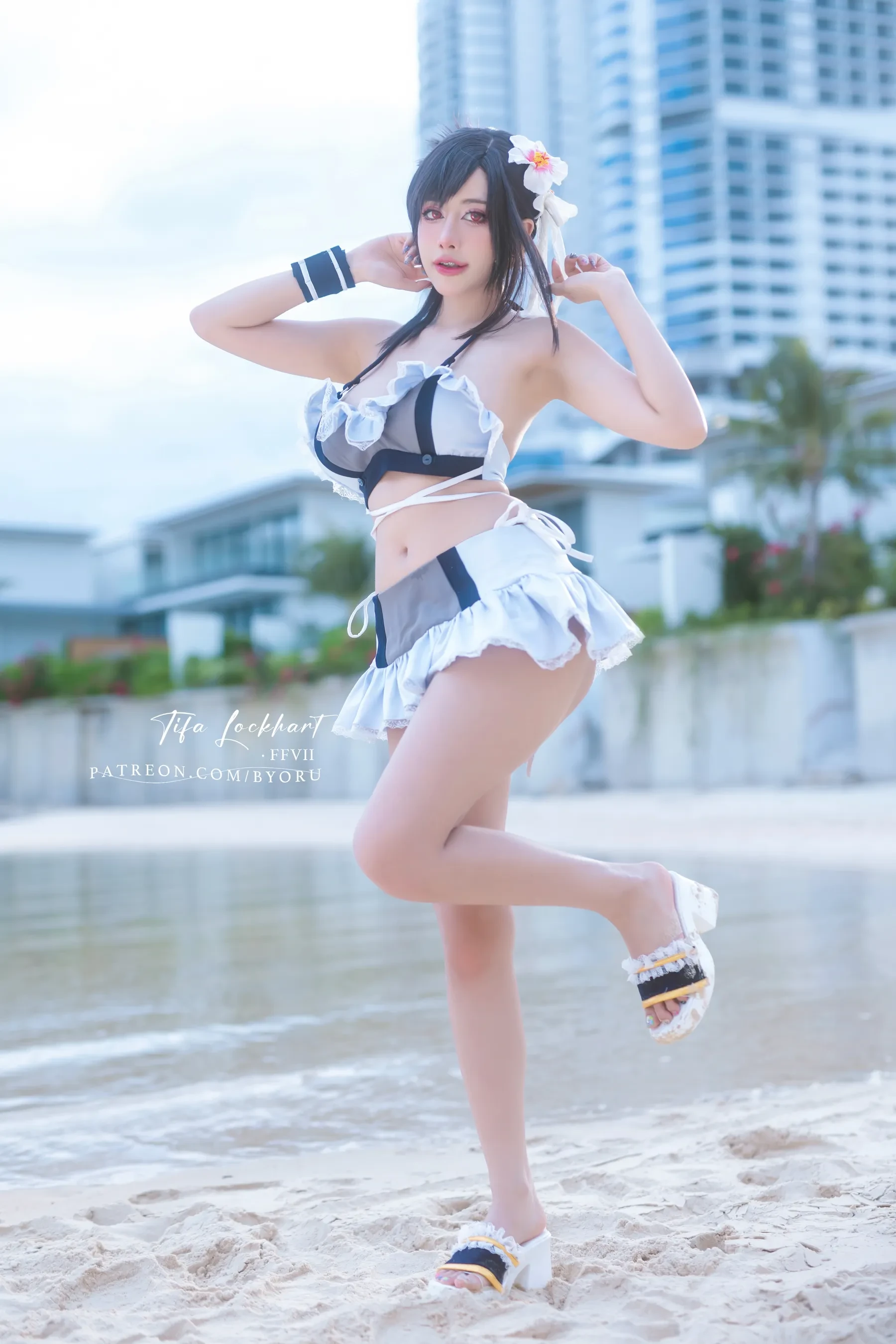 Byoru – Tifa FF7r bikini [60P]
