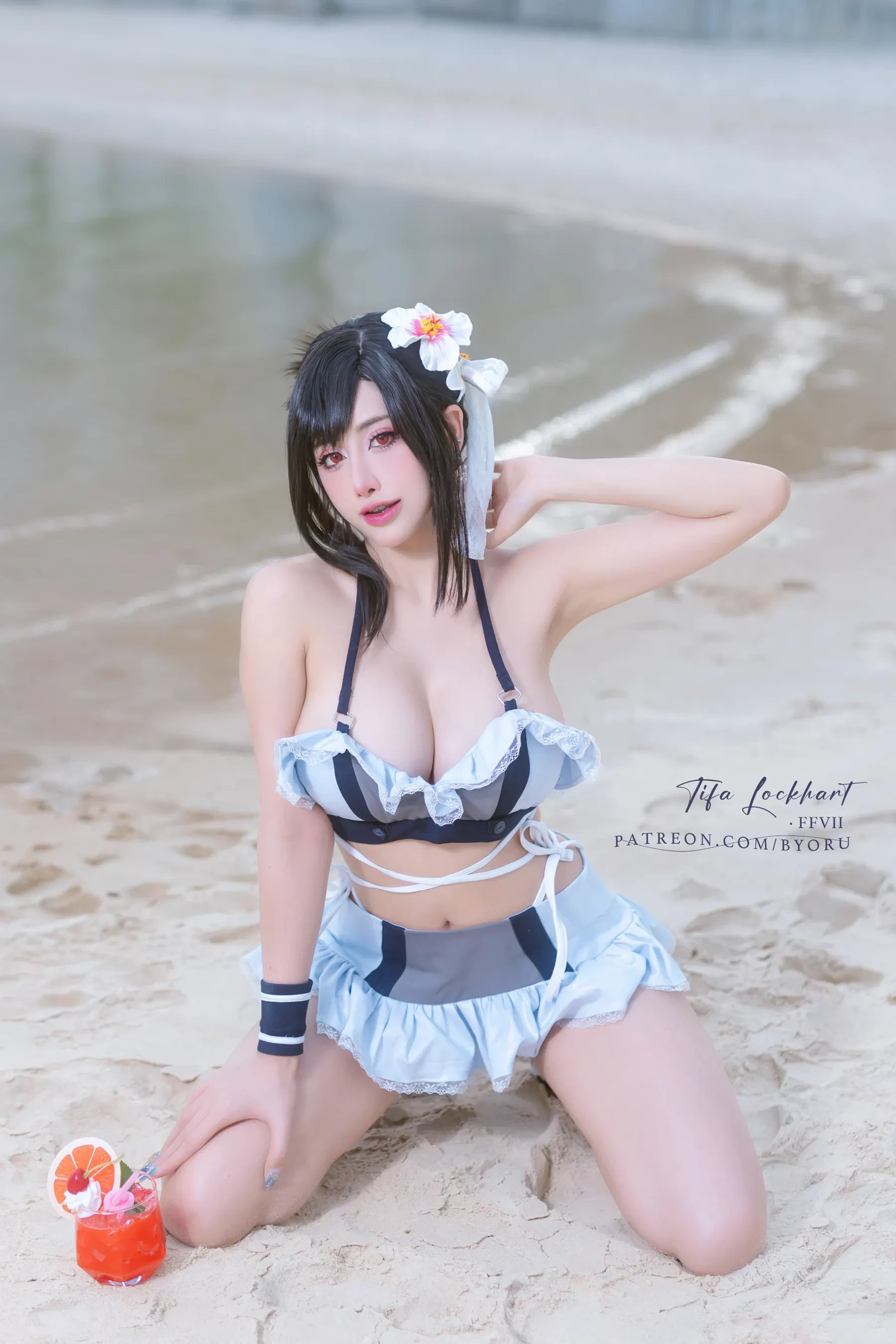 Byoru – Tifa FF7r bikini [60P]